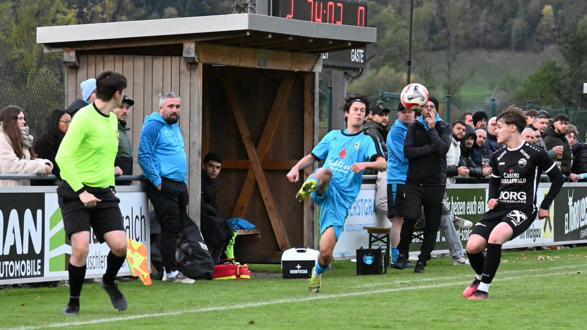 Derby-Impressionen Schlins vs Nenzing. HOLGER PLUM/21