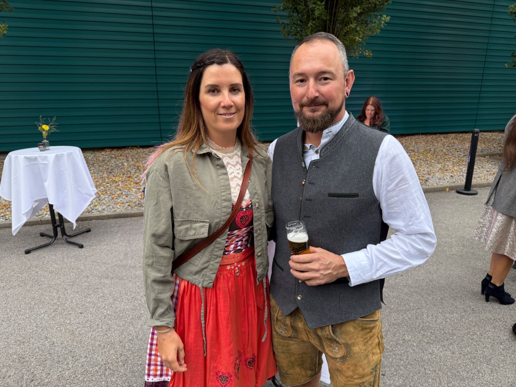 Sabrina Böckle und Pascal Mayer (Kopf Beton)
