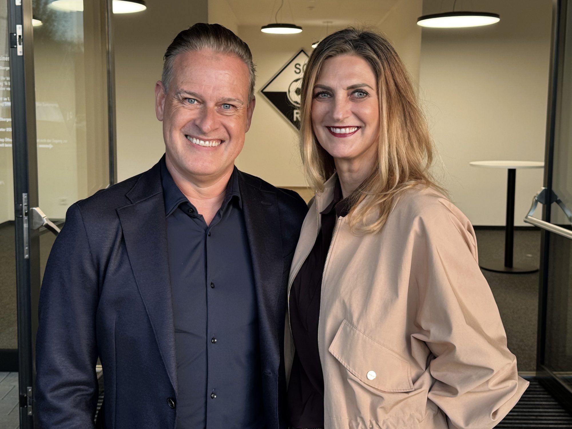 Andreas Larcher (Gallus Group) und Anita Greber (Hajek Riedmann Röthis).