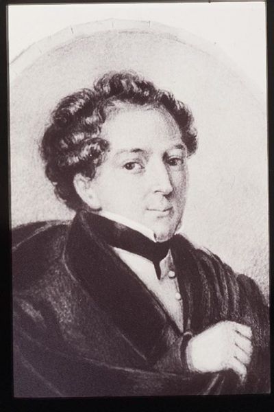 Alois Negrelli, Porträt um 1830