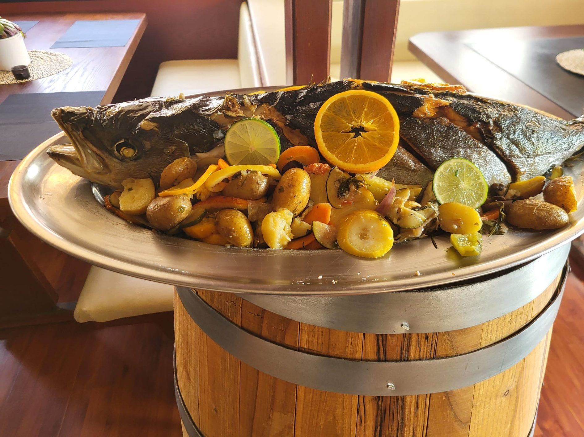 Fisch spielt im Tutto Bene eine wahrhaft große Rolle. 