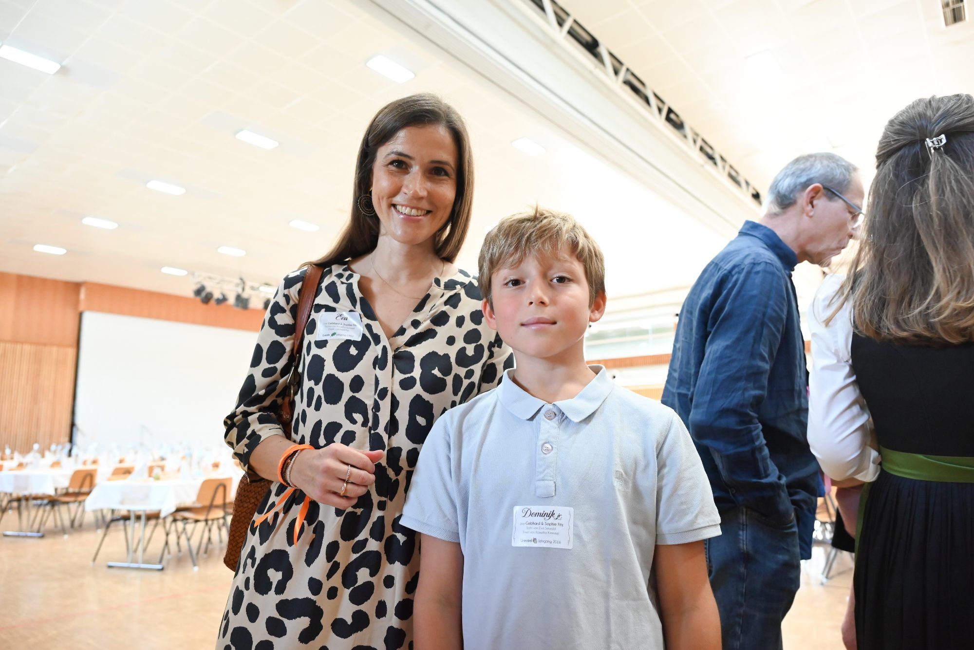 Eva Seiwald mit Sohn Dominik,