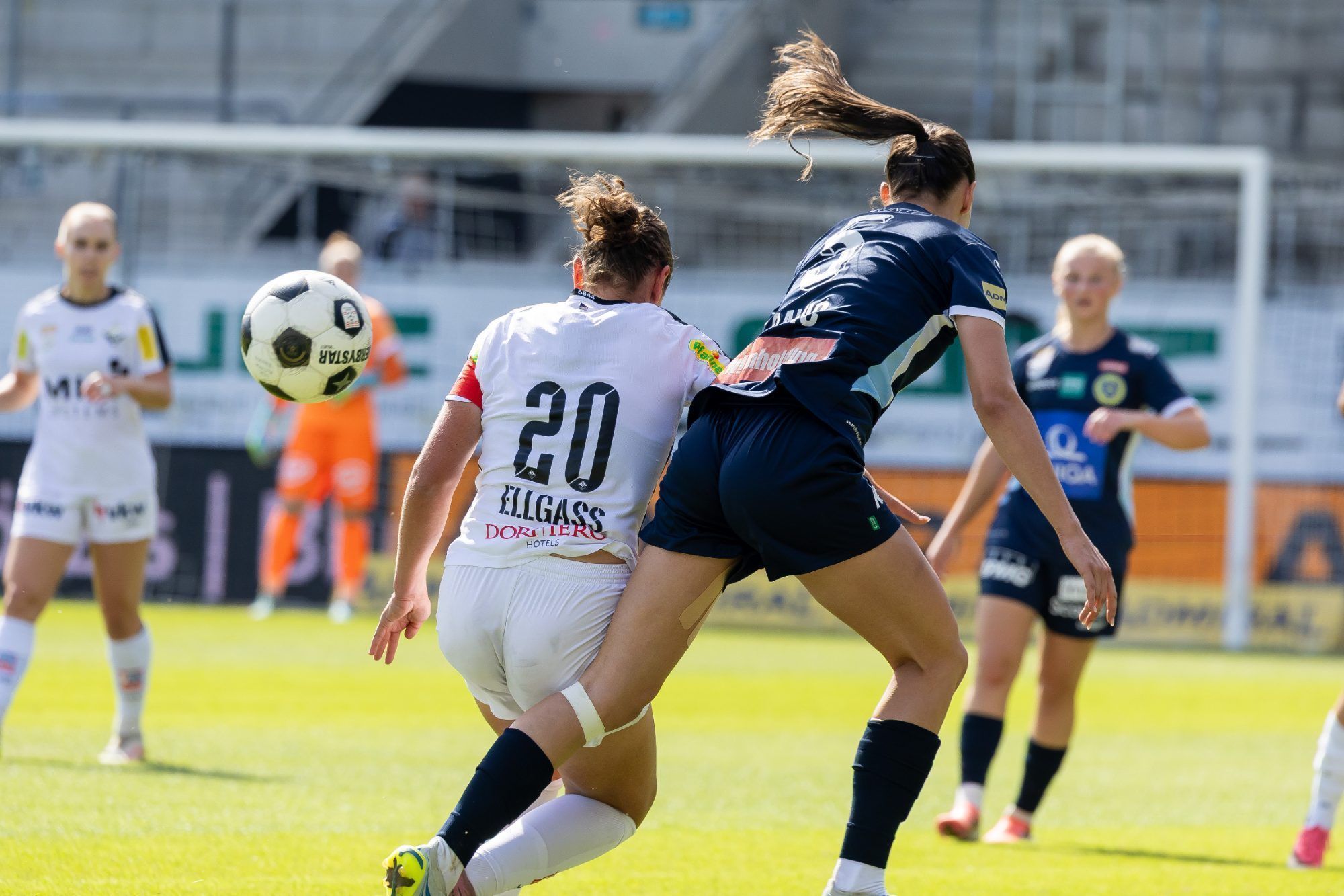 Vera Ellgaß erzielte in zehn Minuten ein Hattrick. VN-Paulitsch