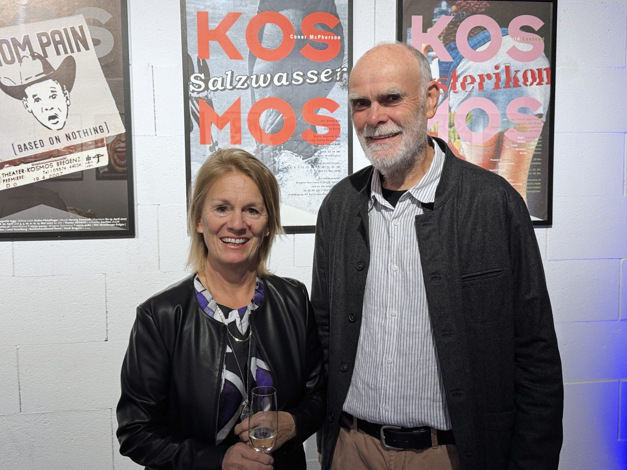 Gabriele Jagg und Gerd Alfons feierten mit.