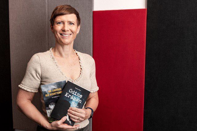Die Krimiautorin Marlene Kilga bestreitet gemeinsam mit Rebekka Moser den „Tatort Vorarlberg“ in der Bücherei Oberdorf.