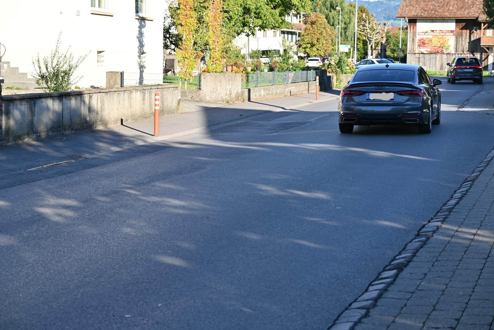 Besonders der Abschnitt der Hofsteigstraße zwischen Pius-Vögel-Gebäude und dem Frühlingsgarten soll entschärft werden.