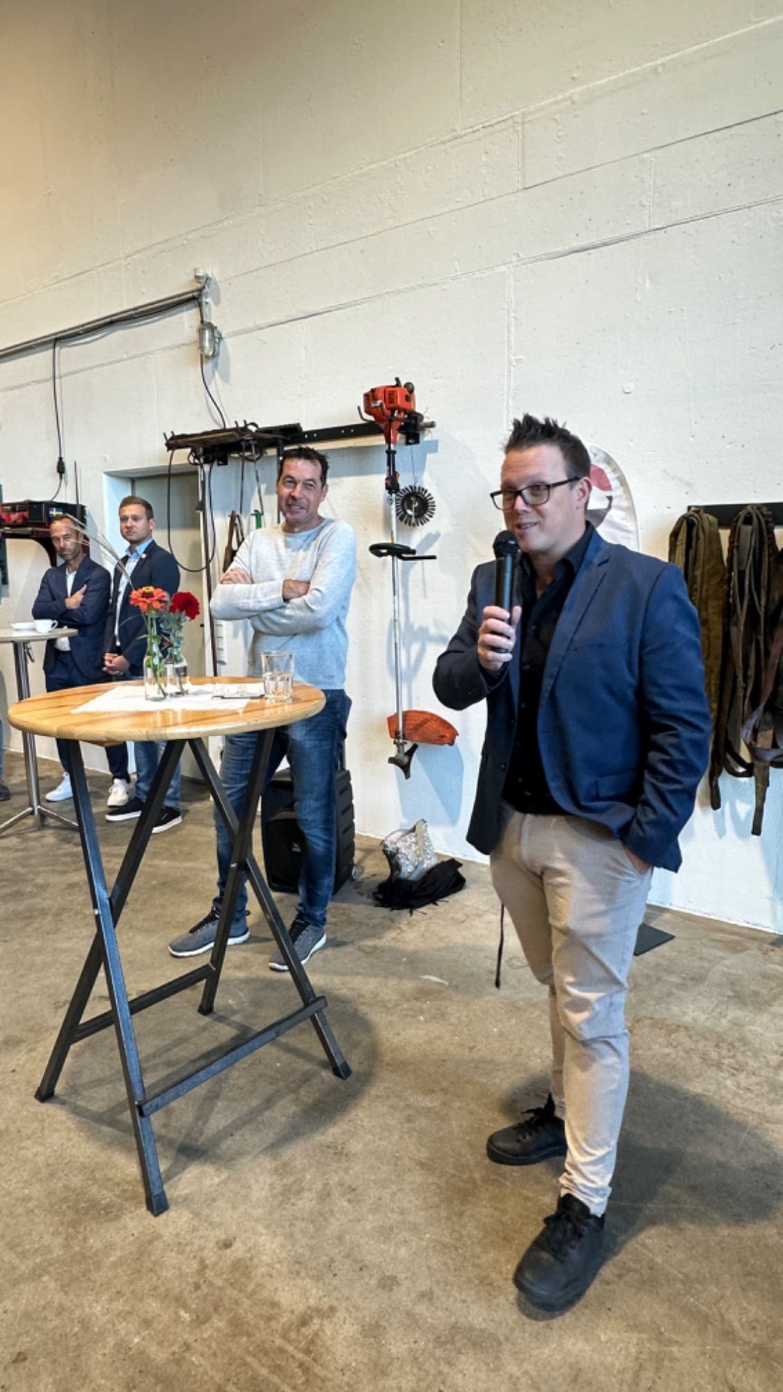 Bürgermeister Simon Lins bedankte sich für das große Interesse.