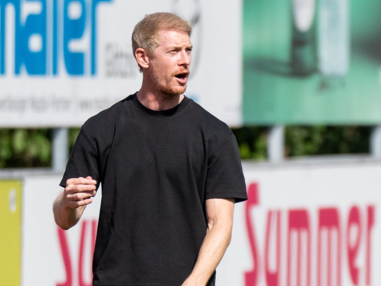Dornbirn Trainer Roman Ellensohn hätte sich einen Heimerfolg gewünscht. VN-Serra