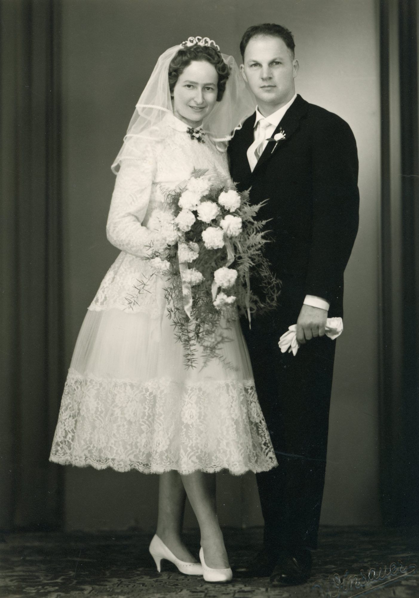 9. Hochzeitsbild von 1960
