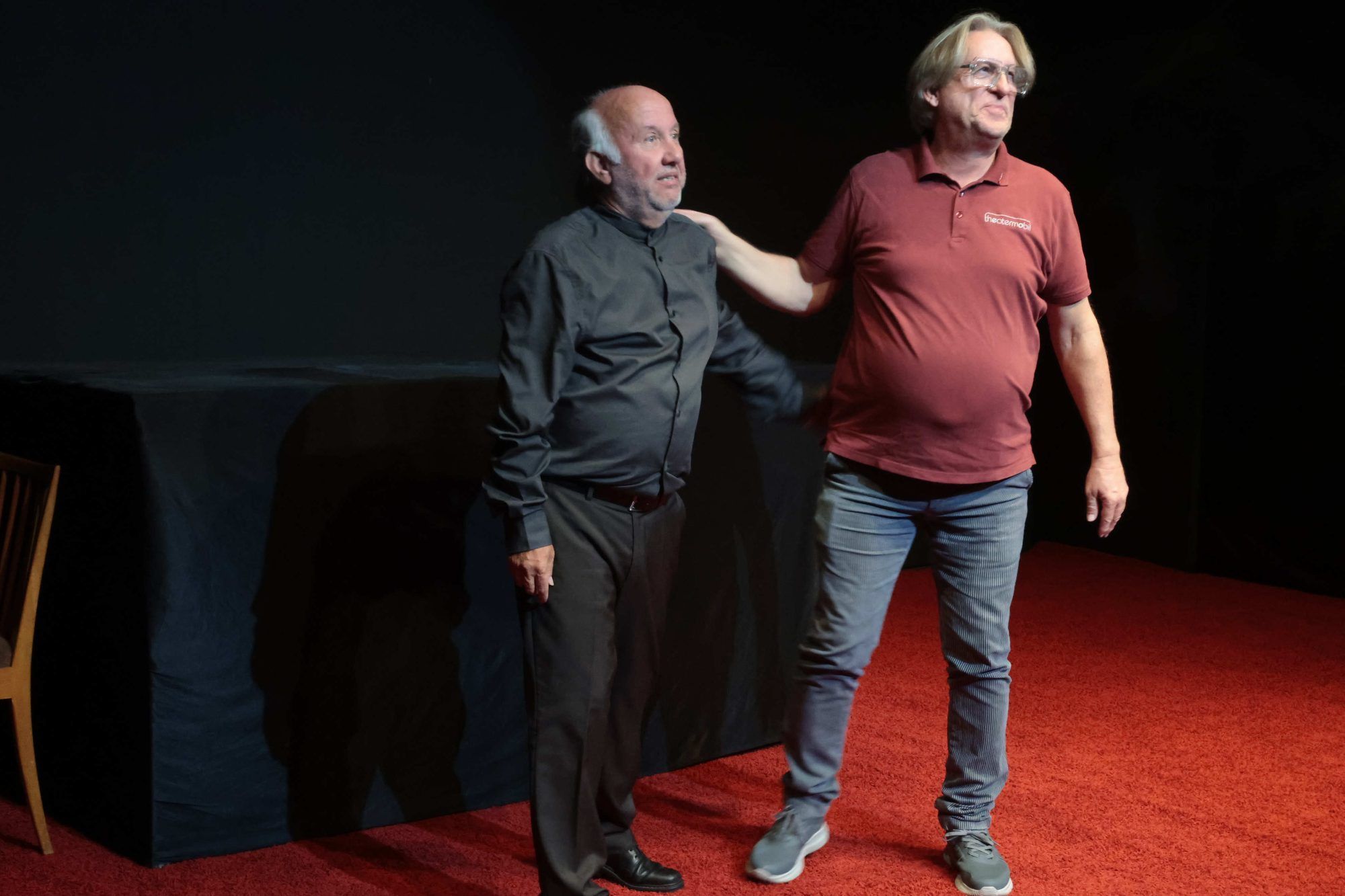 Maruc Harm und Armin Weber konngten sich über viel kräftigen Applaus freuen.