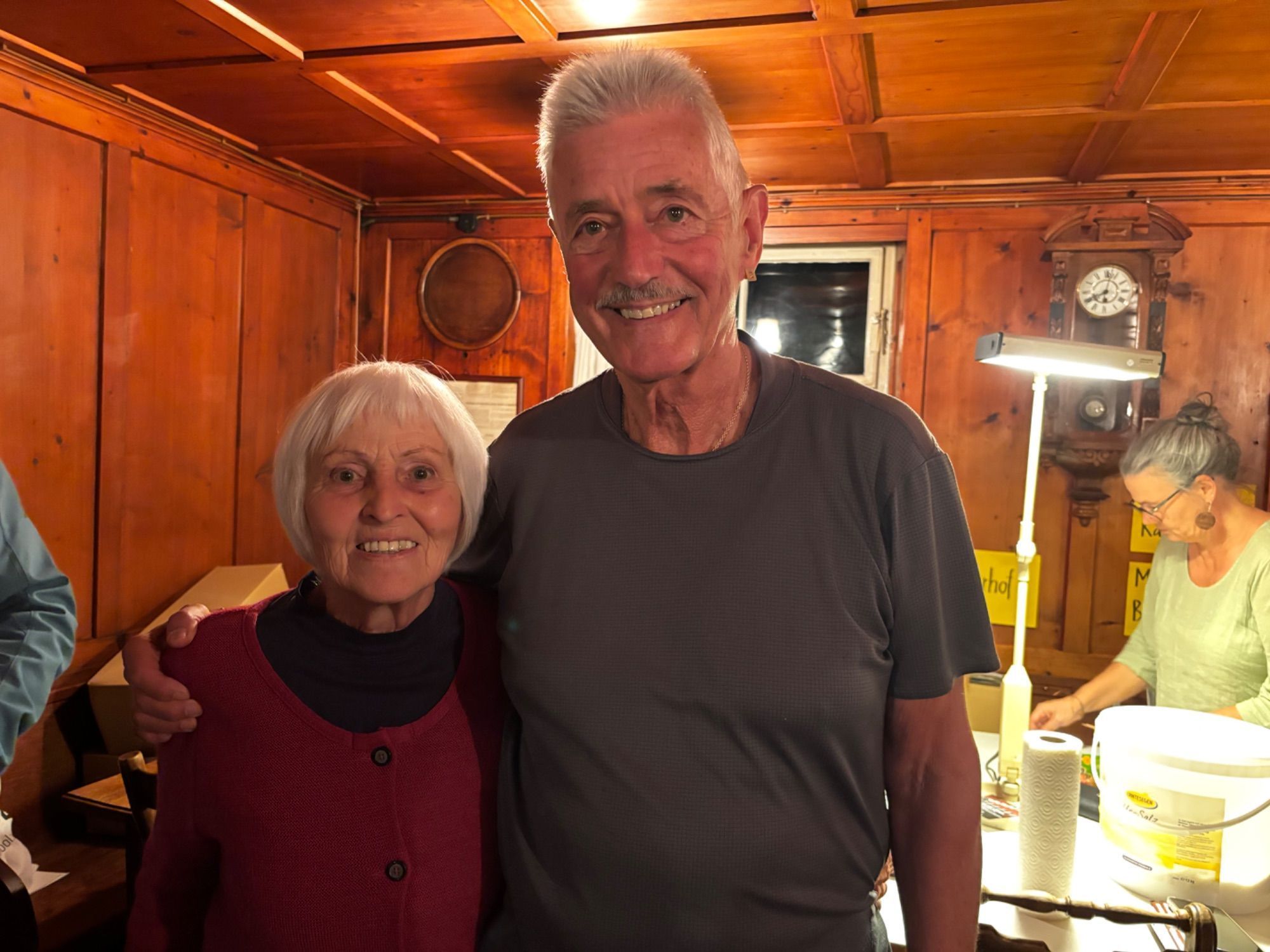 Walter Reutz mit seiner Frau Christine arbeiten im Netzwerk mit.
