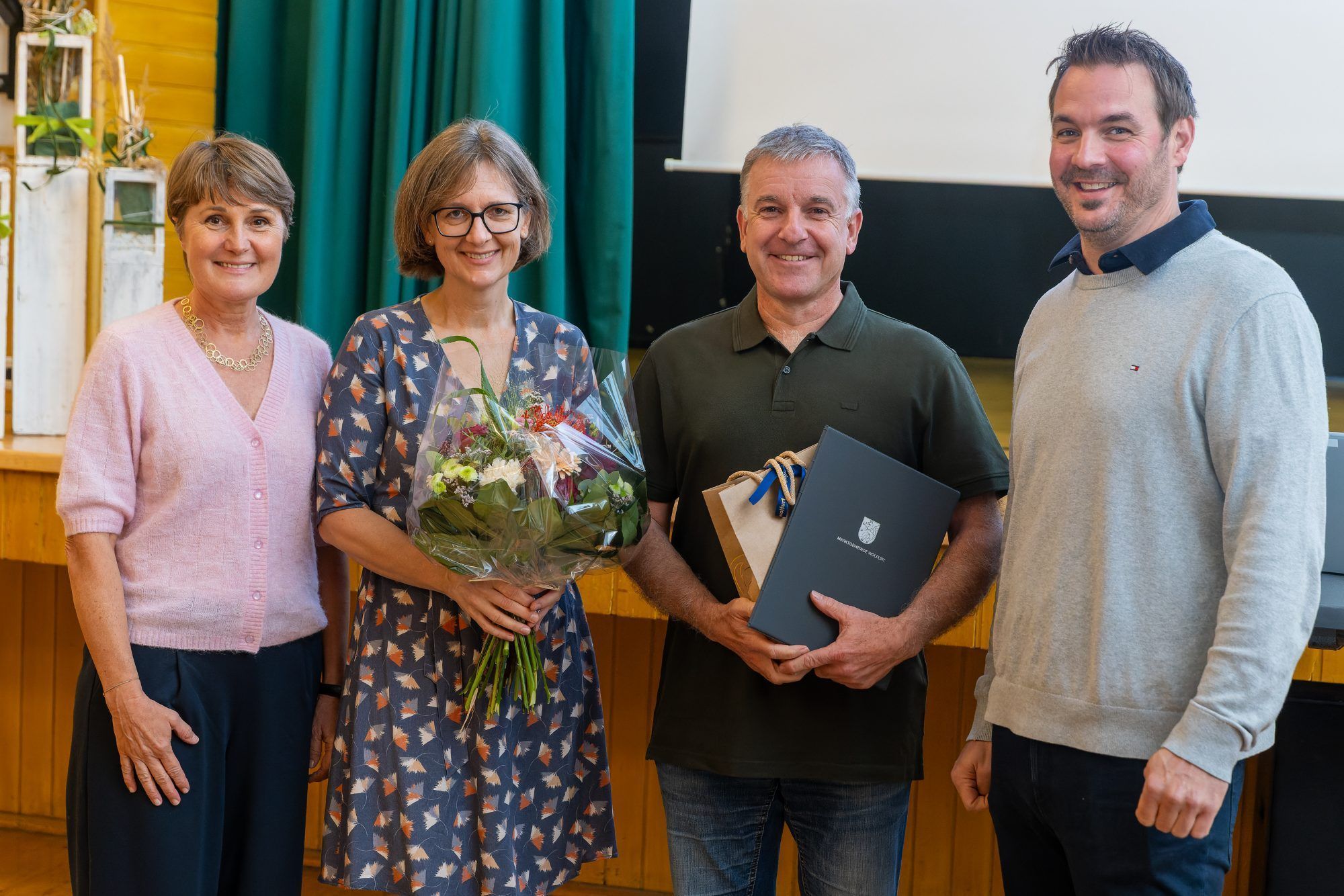 Die Gemeinde bedankte sich bei den scheidenden Obmännern wie Martin Widerin für ihr langjähriges Engagement.
