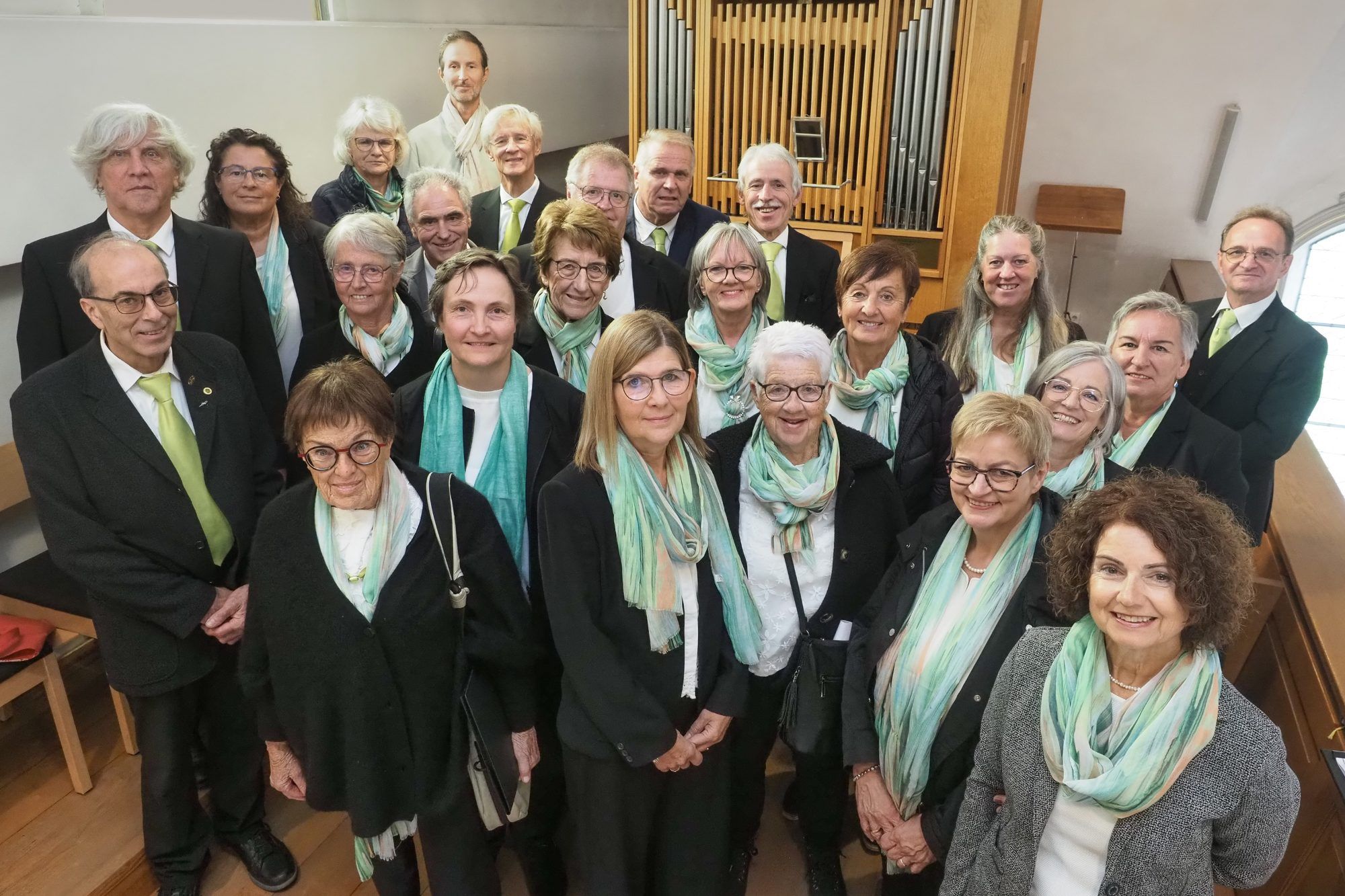 Gesangsverein Harmonie Götzis begleitete den Weltmissions-Sonntag mit der klangschönen Missa BonAventura.