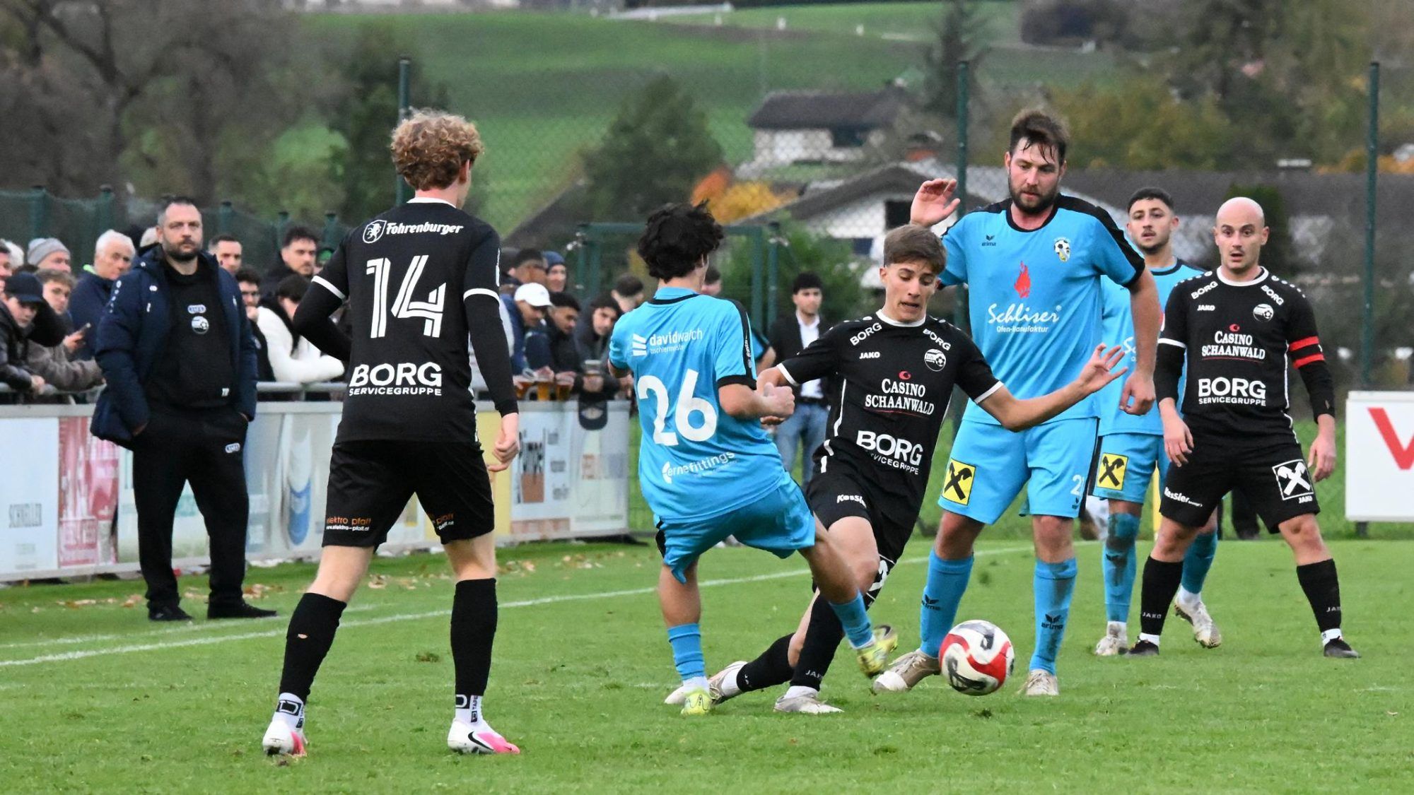Derby-Impressionen Schlins vs Nenzing. HOLGER PLUM/21