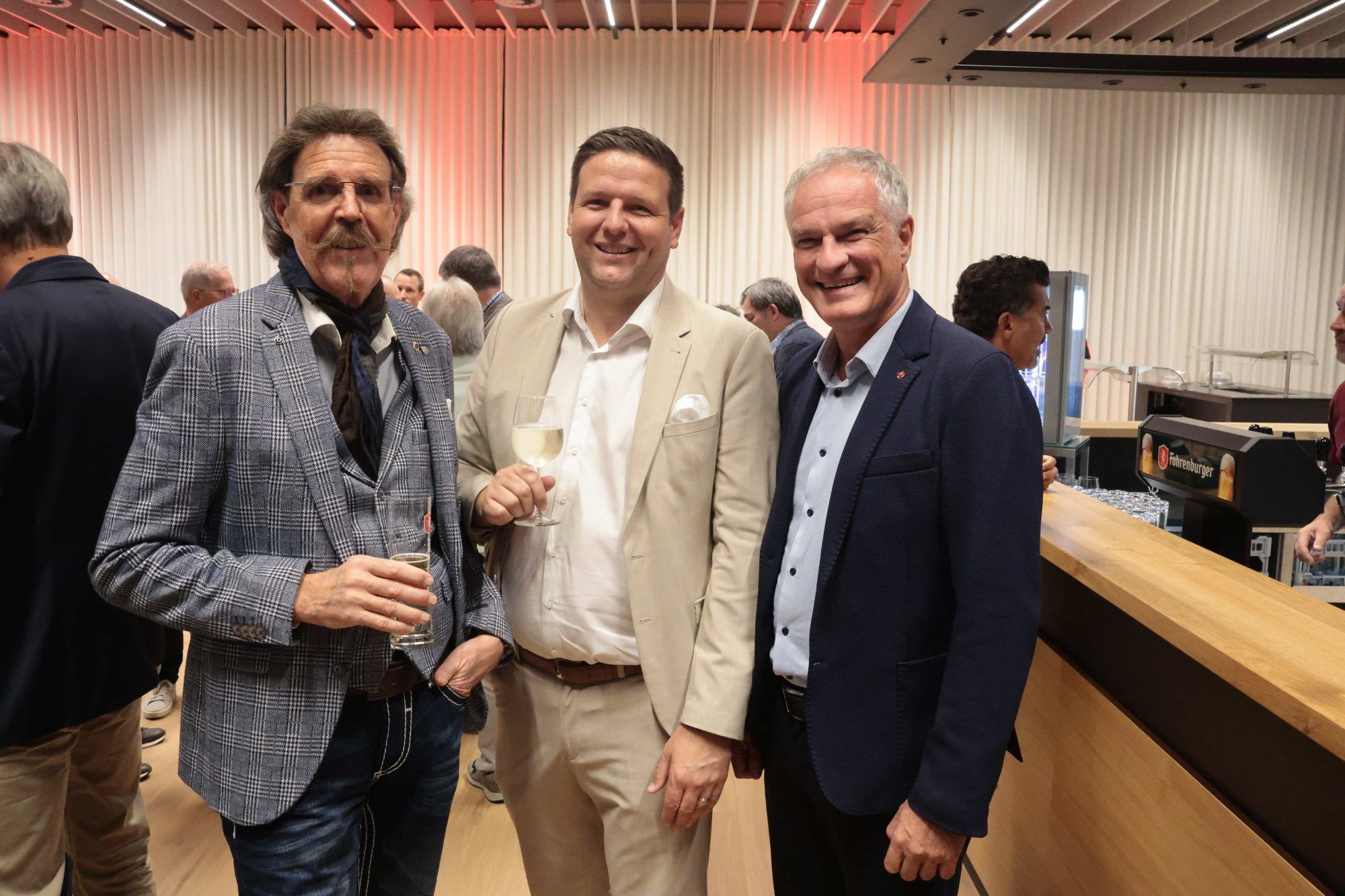 Dieter Haid, SPÖ-GF Philipp Kreinbucher und SPÖ-Landesvorsitzender Mario Leiter.