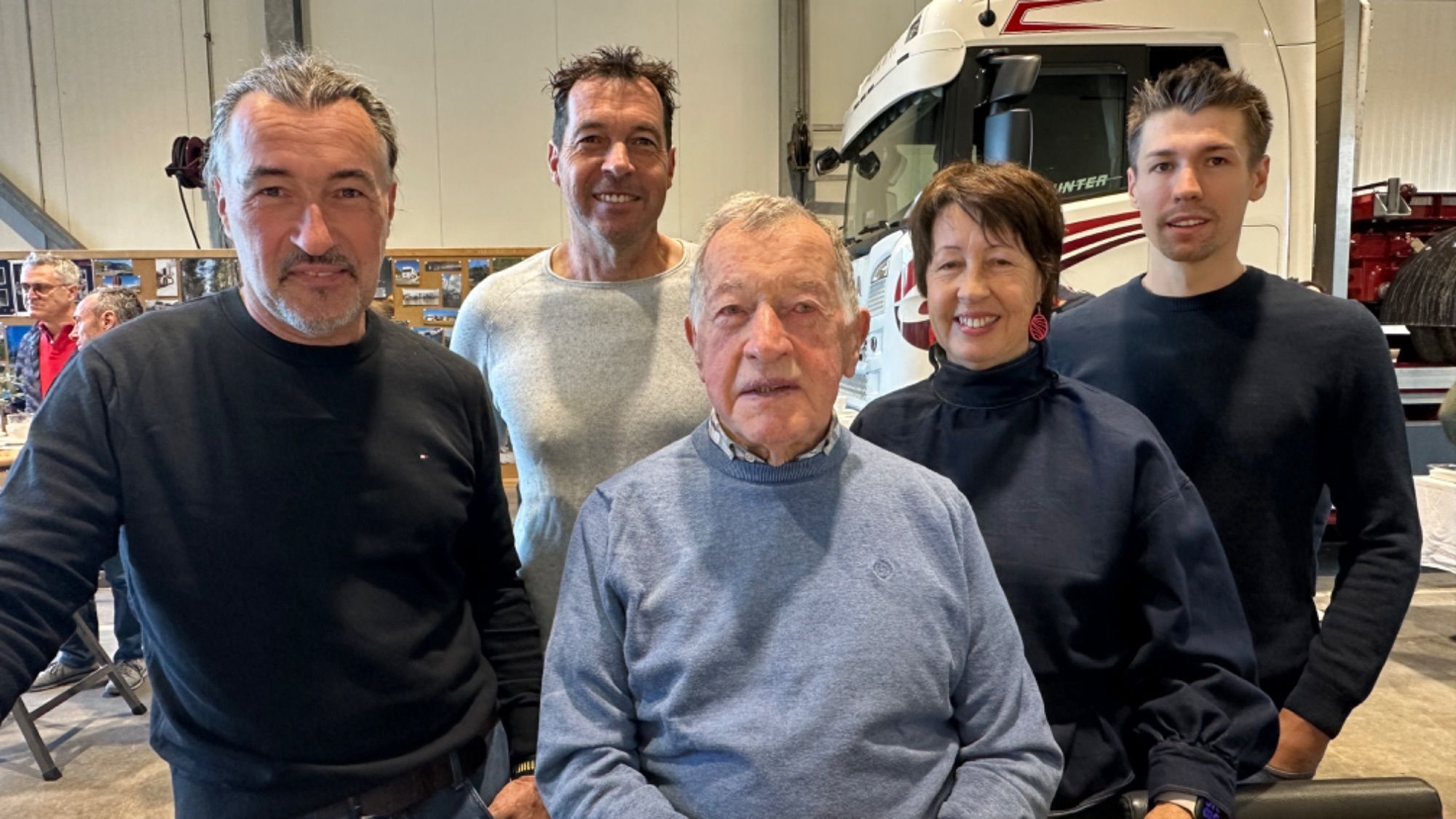 Erhart-Family-Business: Karl-Josef, Claus, Jakob, Judith und Constantin.