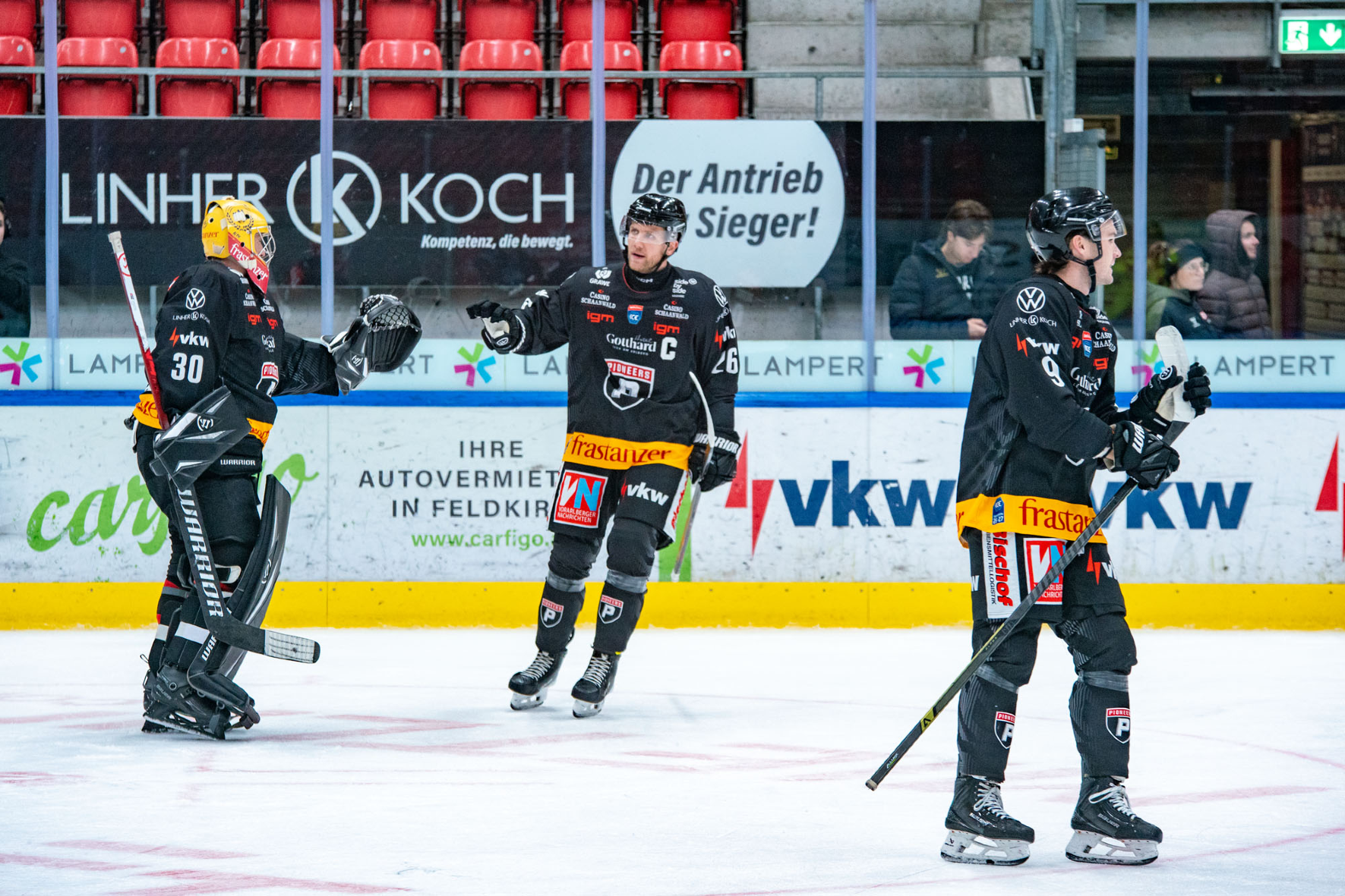 Pioneers Kapitän Guus van Nes sorgte für eine Vorlage und einen Treffer