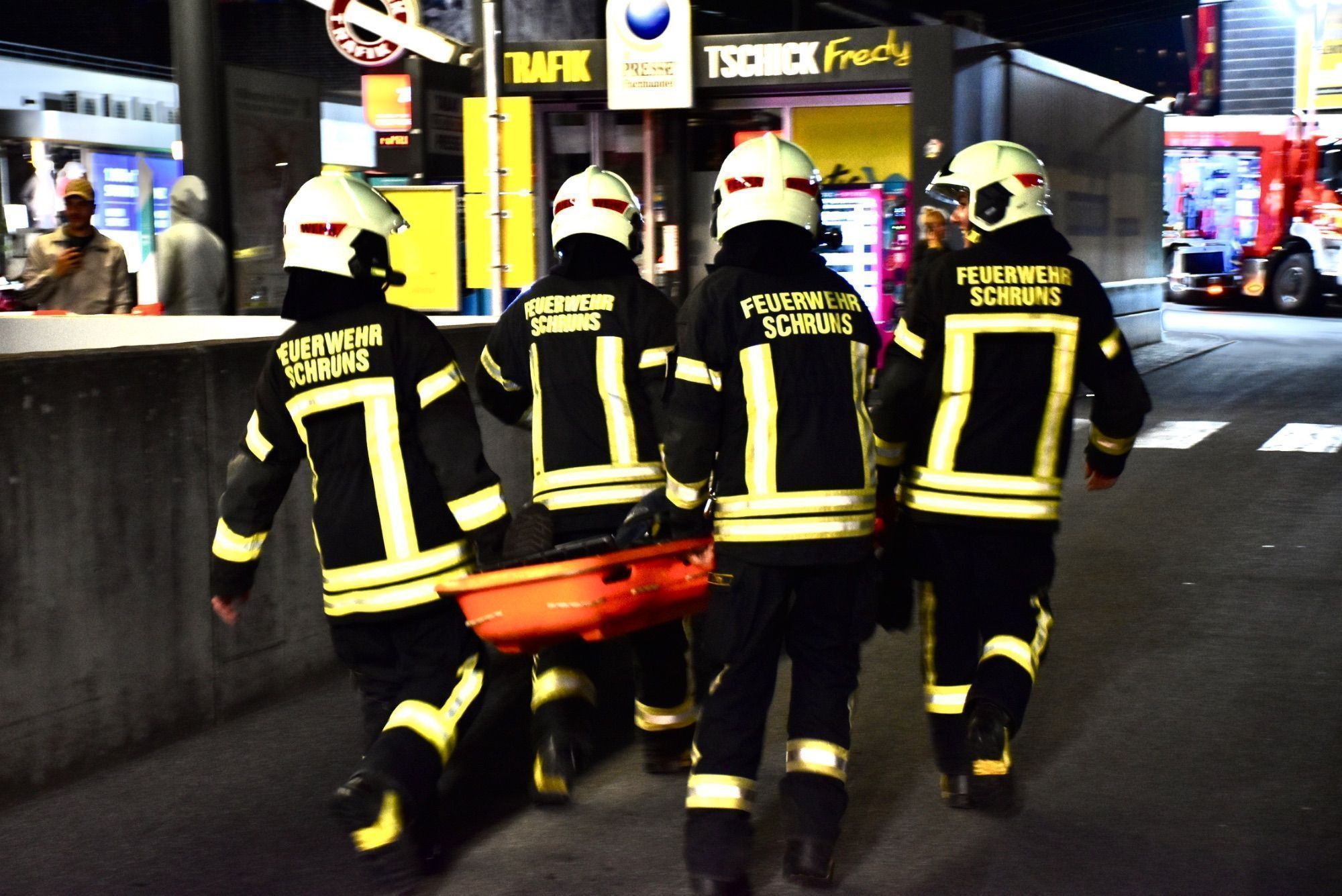 Die Feuerwehr war rasch zur Stelle.
