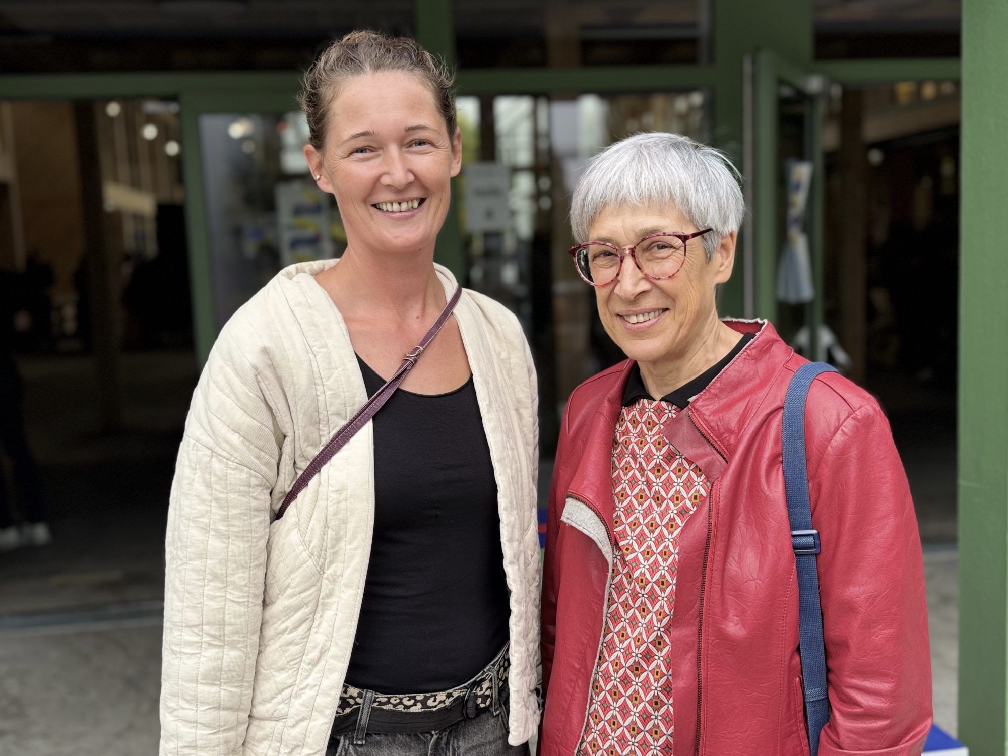 Elisabeth Edler und Eva Häfele (Double Check).