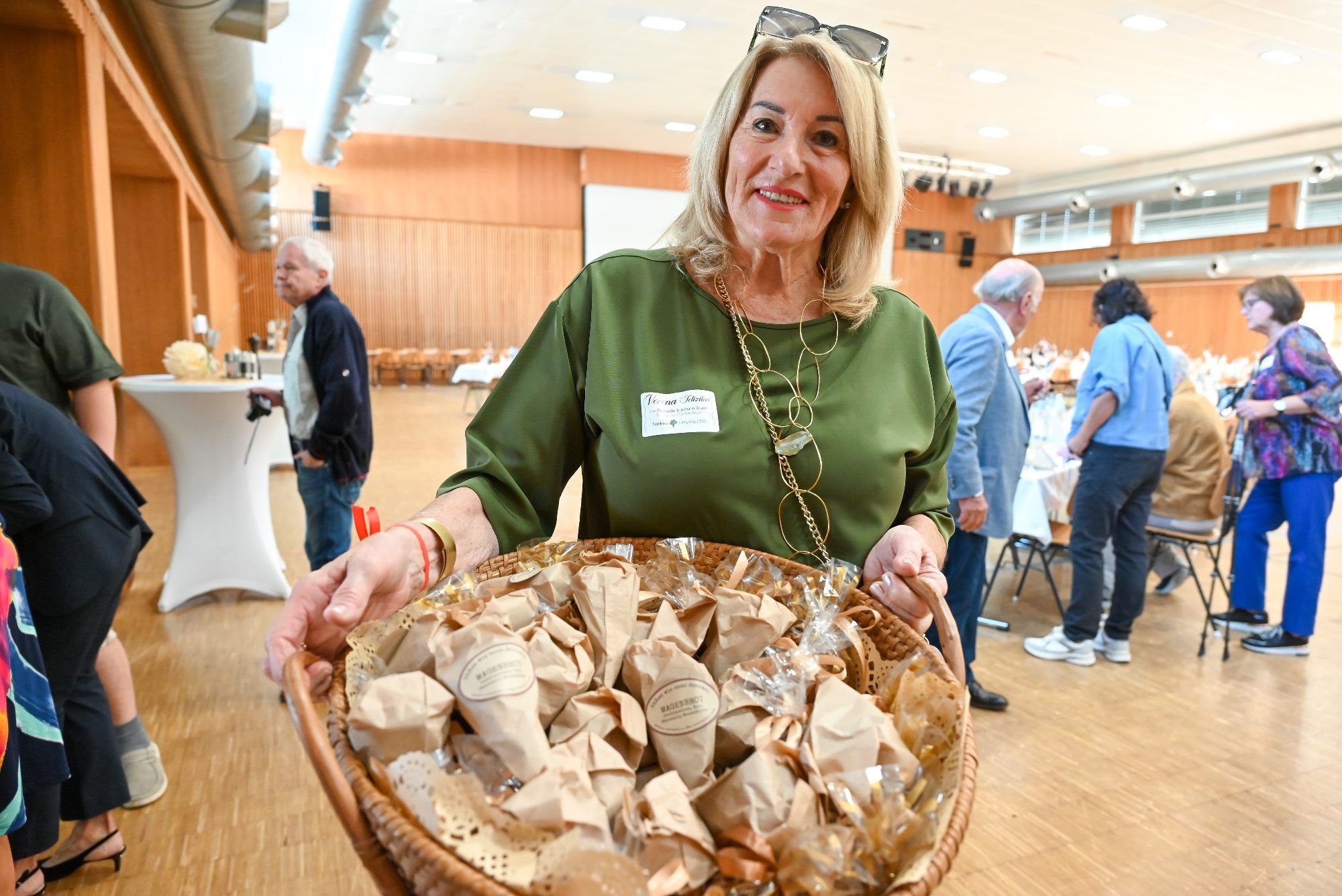 Wie damals gab es selbstgemachtes Magenbrot für alle Gäste.