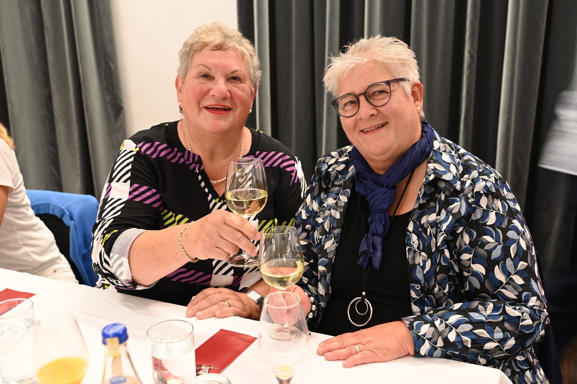 Ilse Moser und Inge Heinzle unterstützten den KPV Hard schon lange.
