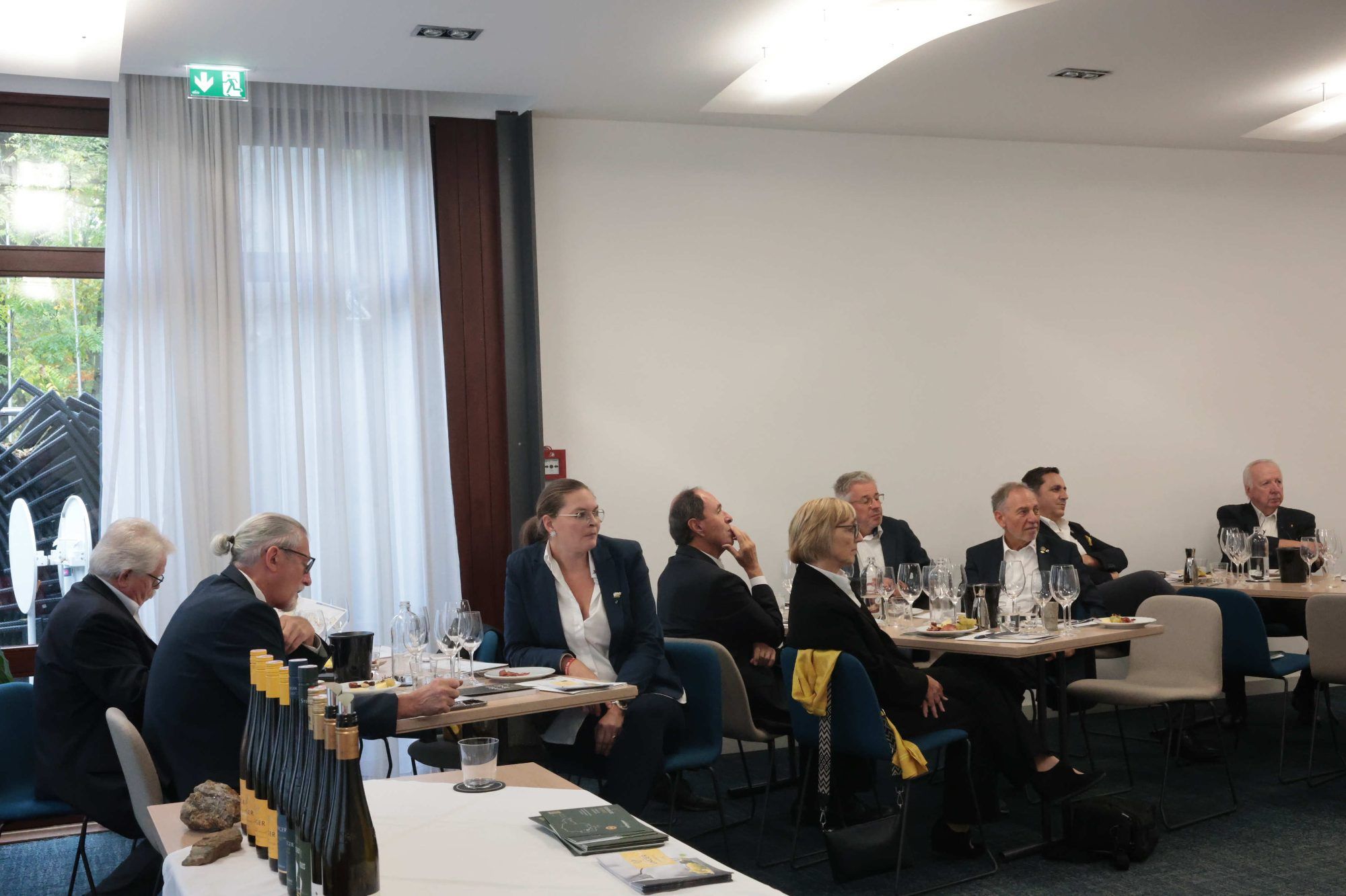 Vertiefung des Weinwissens bei der Masterclass.