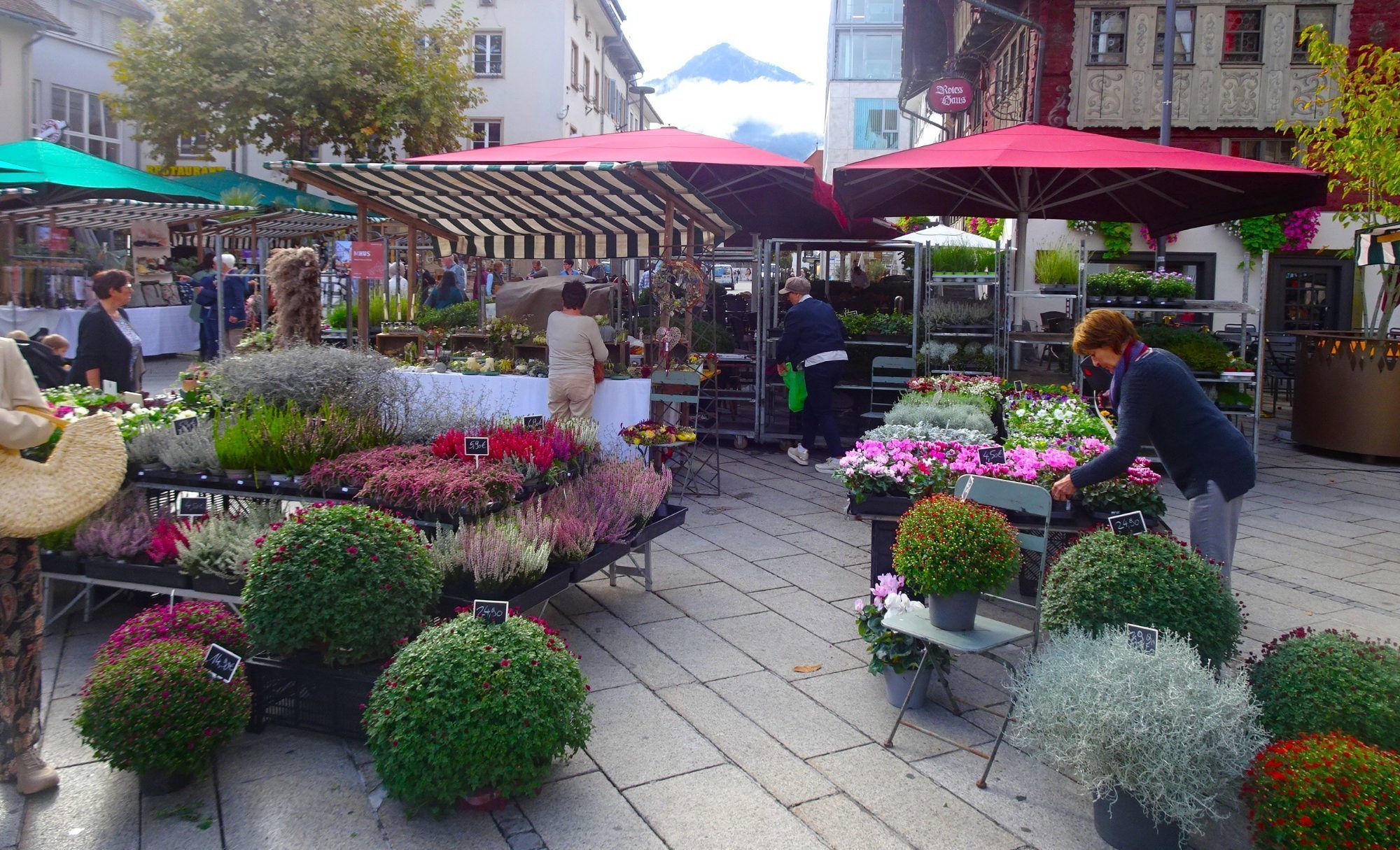 Der Dornbirner Herbstmarkt zeigte sich heuer von seiner 