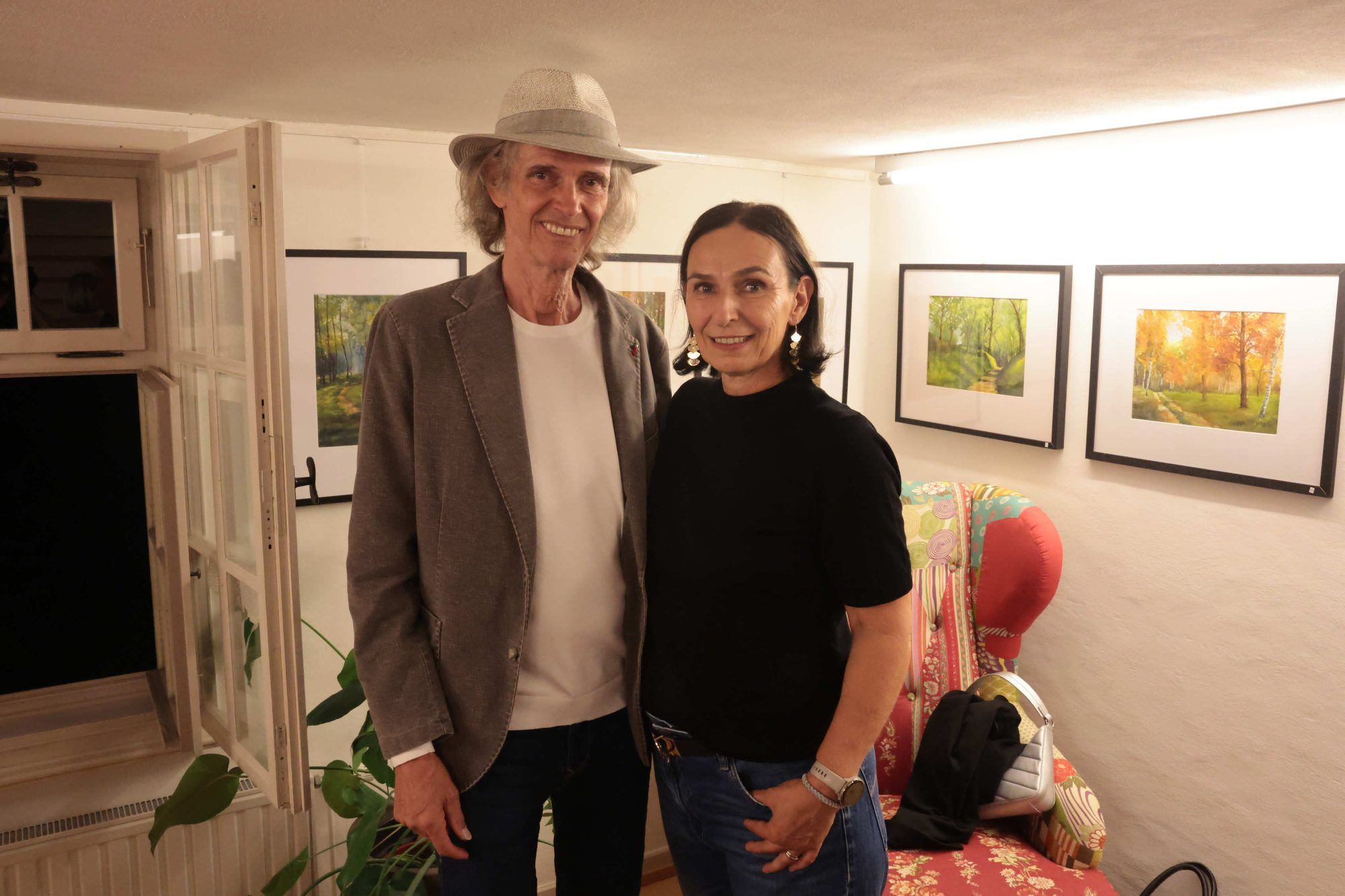 Helmut und Sybille Bertel.