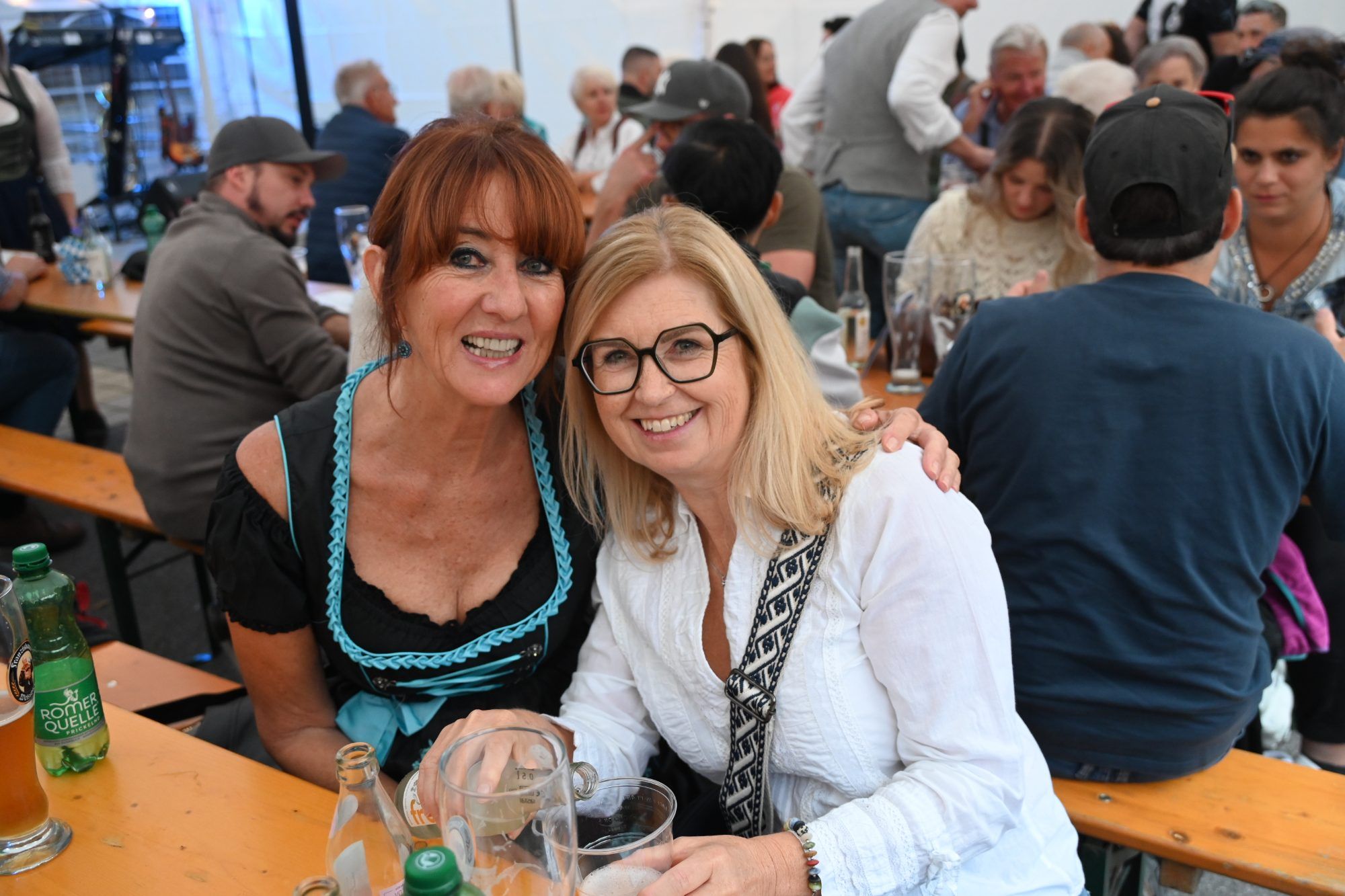Beim Oktoberfest wurde gefeiert.