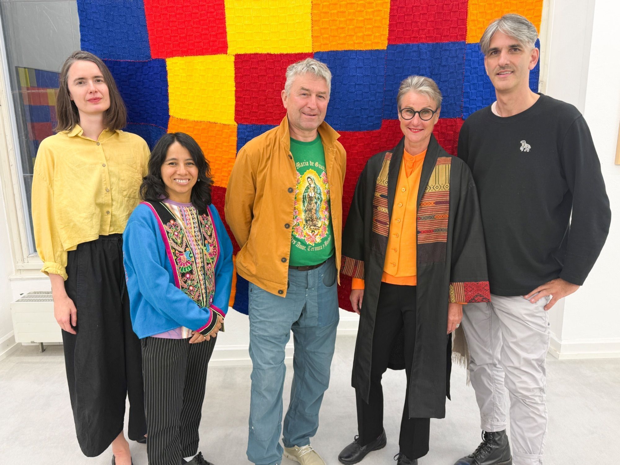 Bianca Tschaikner, Maribel Rico, Wilhelm Scheruebl, Sabine Morgenstern und Filip Caranica präsentierten ihre Werke im Künstlerhaus
