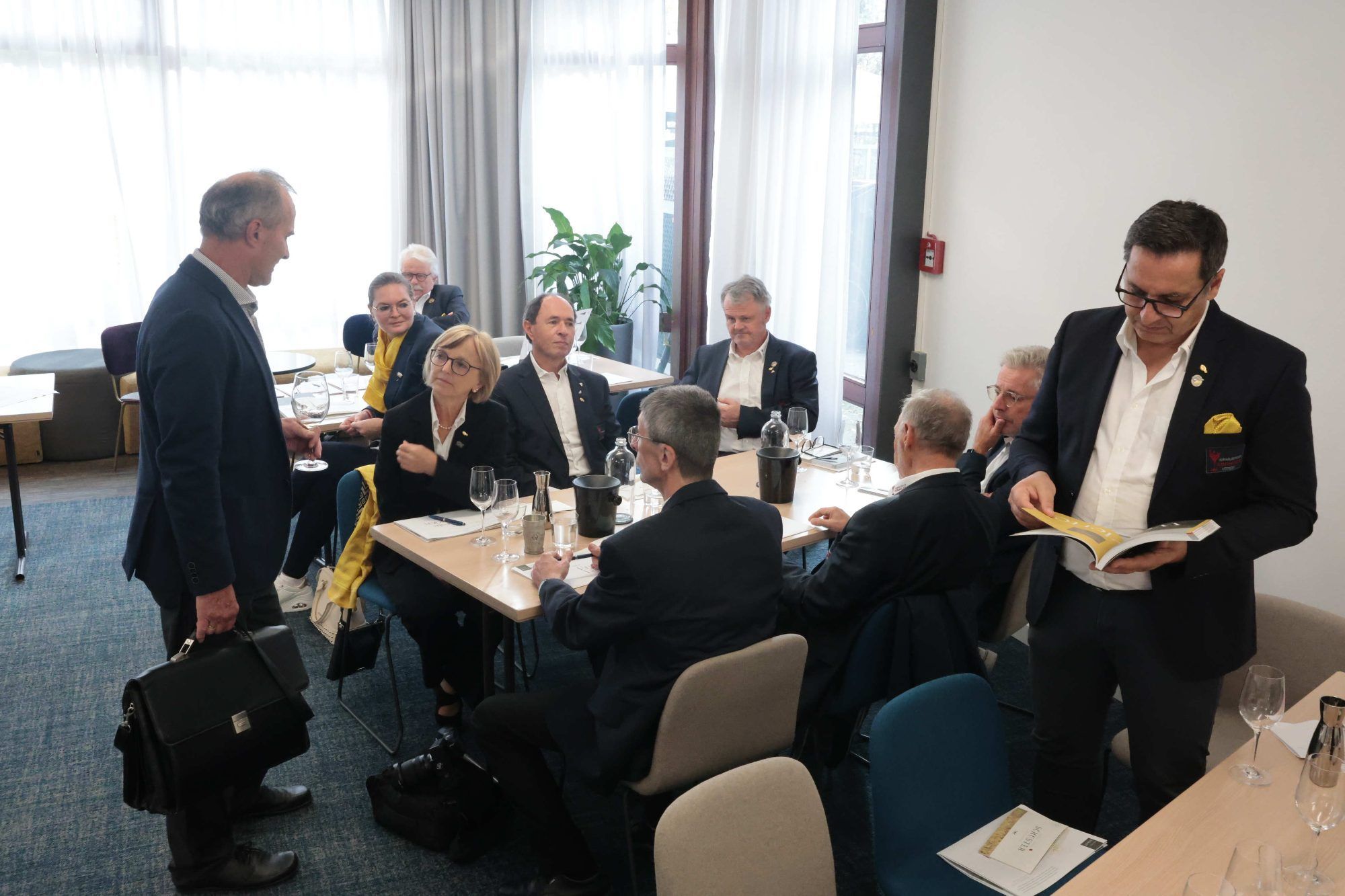 Alte Bekannte trafen sich bei der Masterclass.