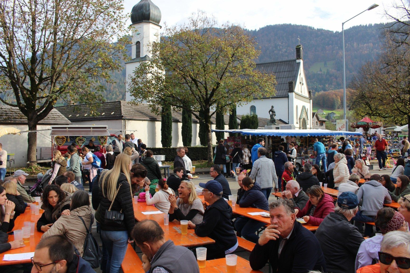 In Andelsbuch ist am Nationalfeiertag wieder Volksfest angesagt.