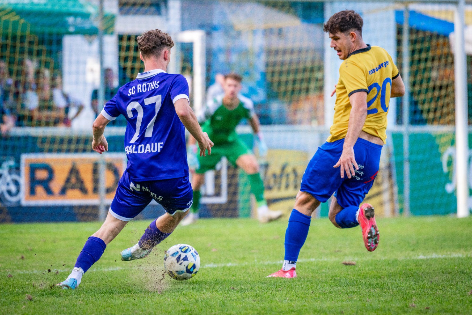 Thomas Baldauf gegen Martin Krizic. VN-Rhomberg