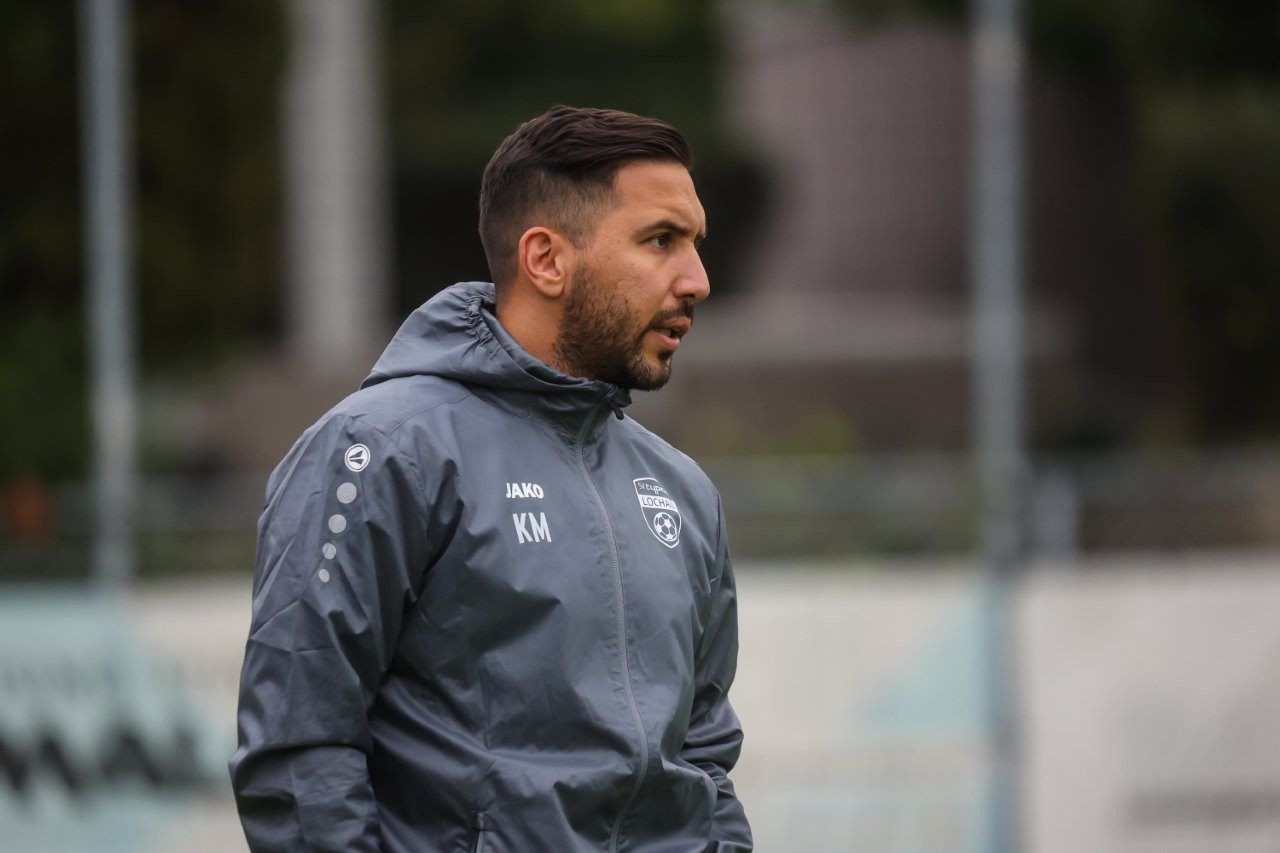Lochau Coach Metin Batir war natürlich wegen dem Ergebnis enttäuscht. VN-STEURER
