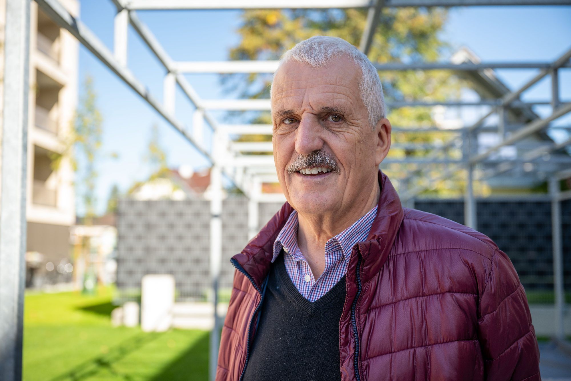 Hugo Eisele freut sich auf sein neues Zuhause.