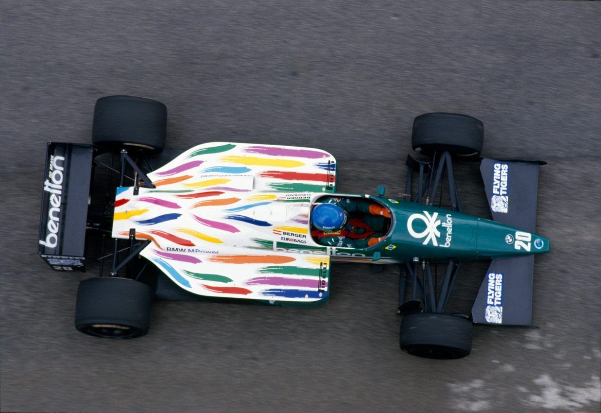 Für Gerhard Berger war 1986 die zweite volle Saison