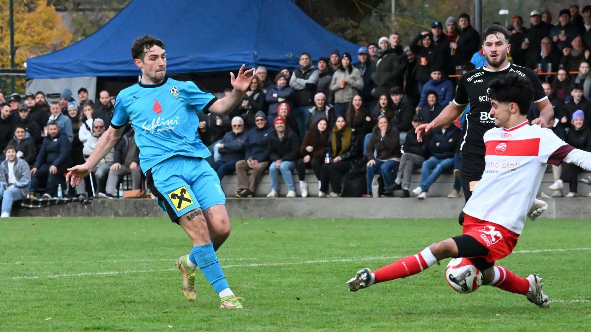 Derby-Impressionen Schlins vs Nenzing. HOLGER PLUM/21