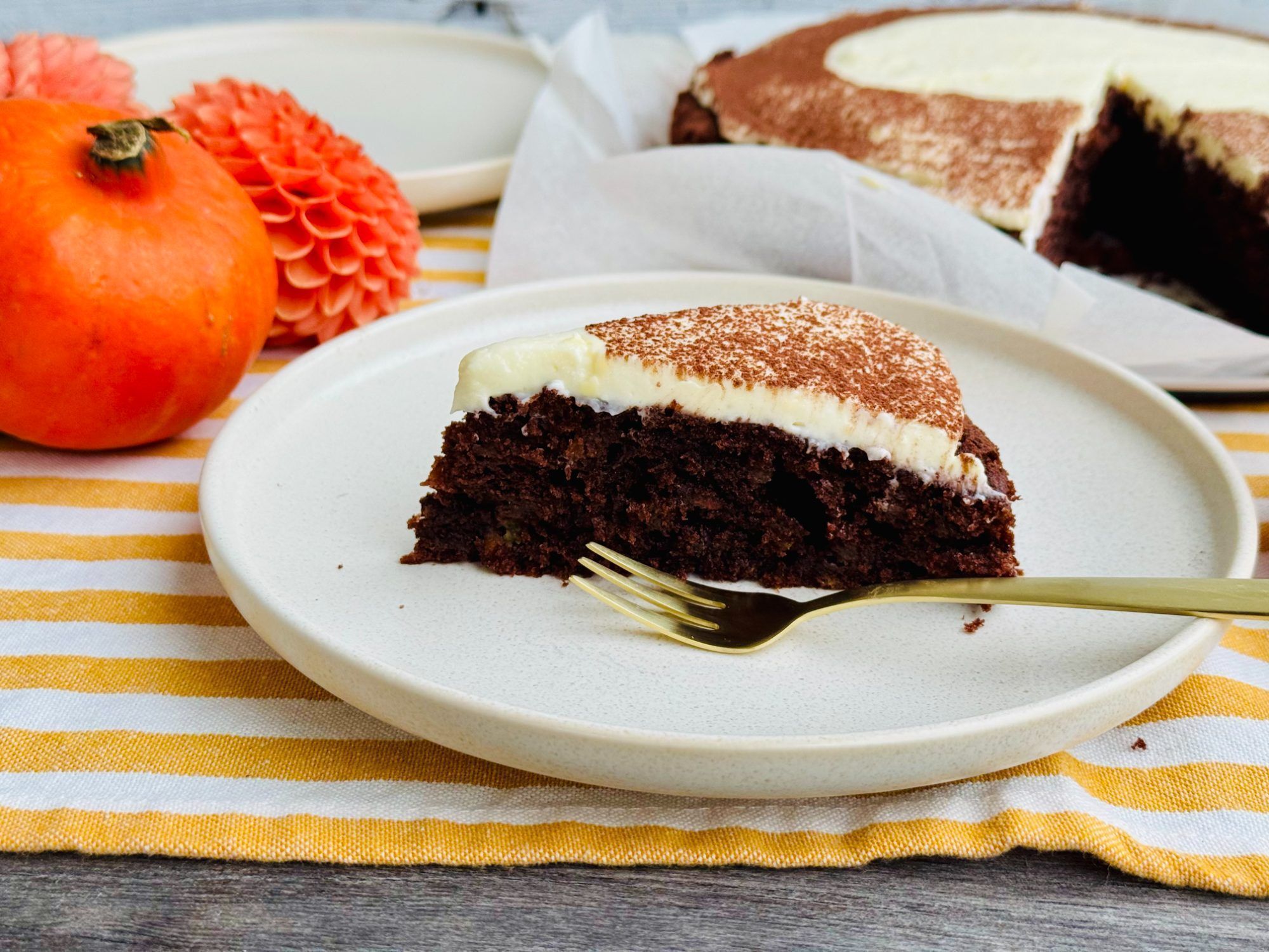 Kürbis-Schokoladen-Kuchen