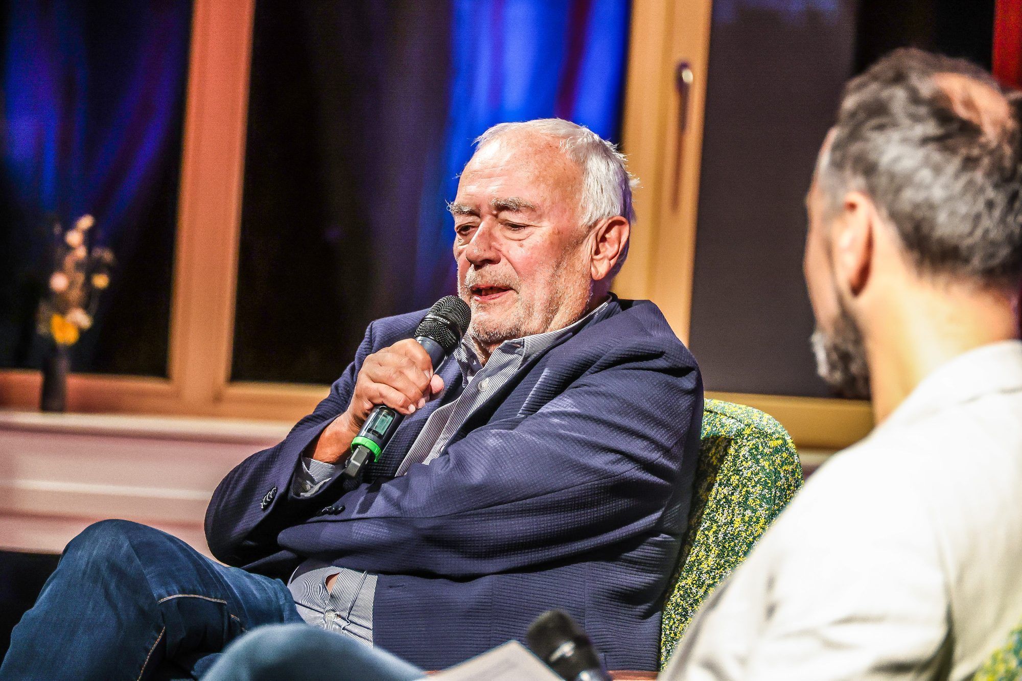 Bei der VN-Kommentatorenreihe in St. Arbogast war am Mittwochabend Wolfgang Burtscher zu Gast.