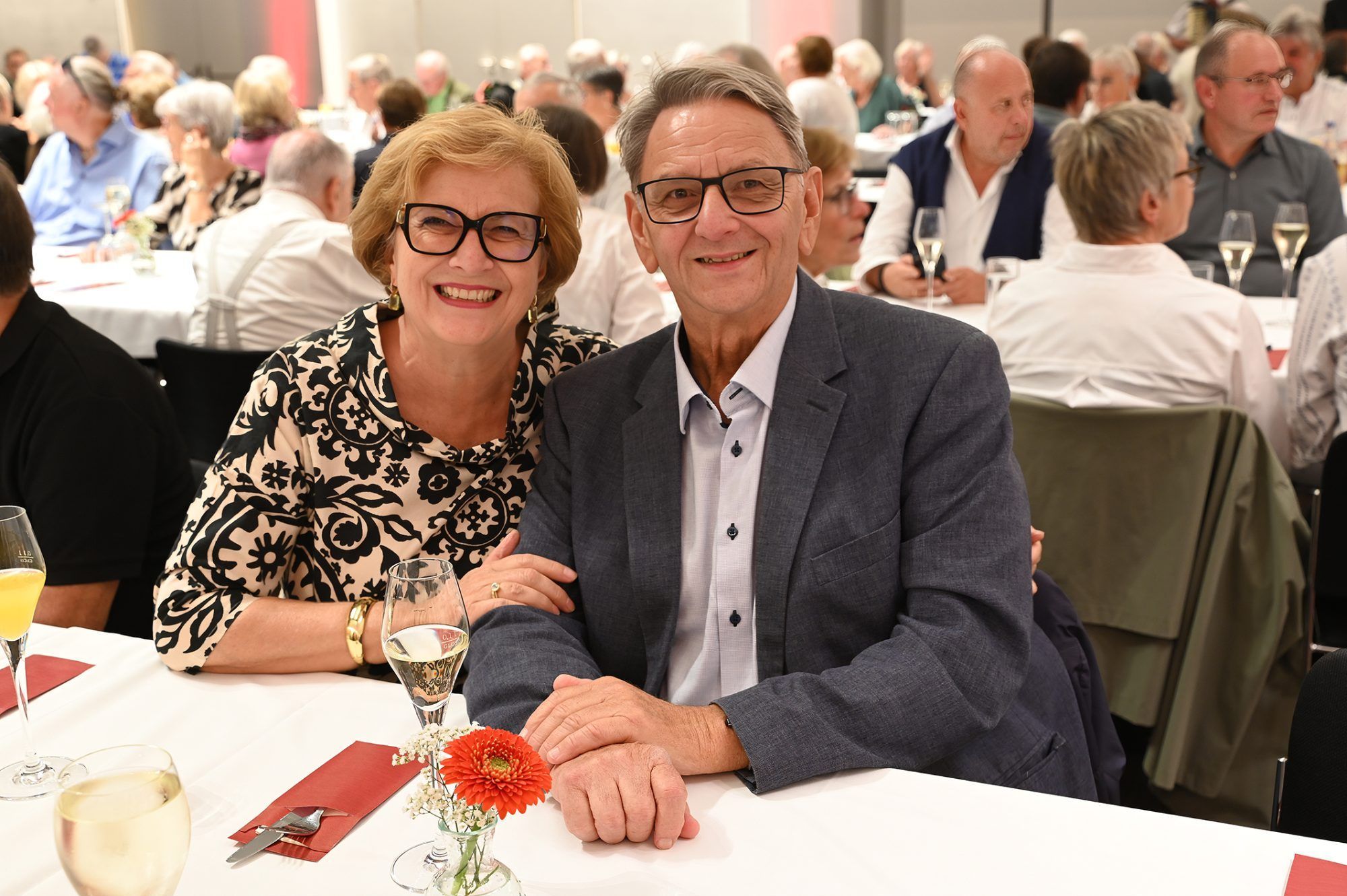 Claudia und Dietmar Fitz zeigten sich stolz auf Schwiegertochter Julia Fitz.