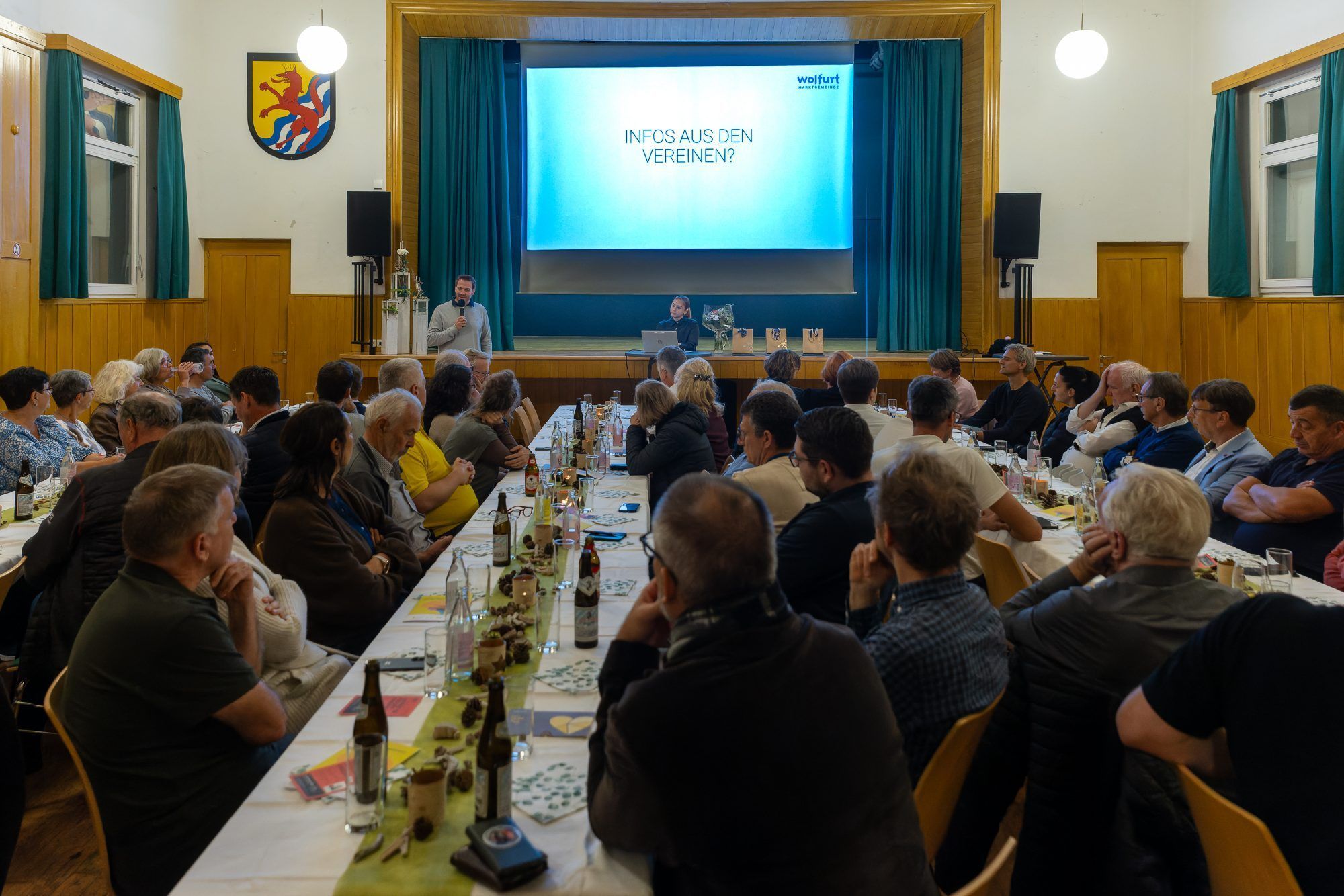 Beim Obleutestammtisch tauschten sich Vertreter der Wolfurter Vereine über aktuelle Themen und gemeinsame Vorhaben aus.