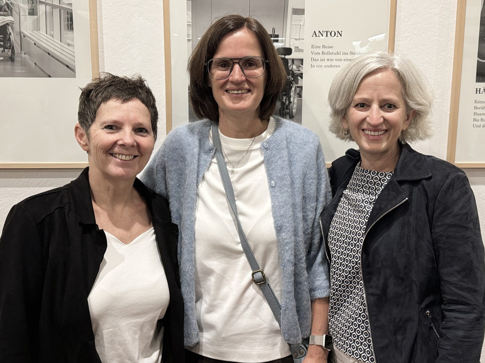Sylvia Spiegel, Sabine Blum und Helga Peter.