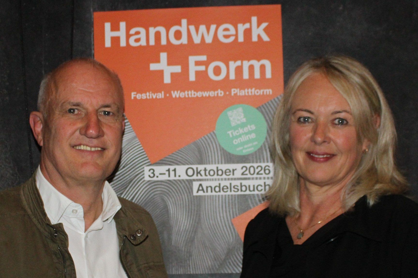 Die Saat der Pioniere ist aufgegangen: Andreas Kappaurer, damals Schuldirektor und treibende Kraft für die Installierung der Werkraumschule und Christine Meusburger-Fink, Lehrerin und KV der ersten Stunde.