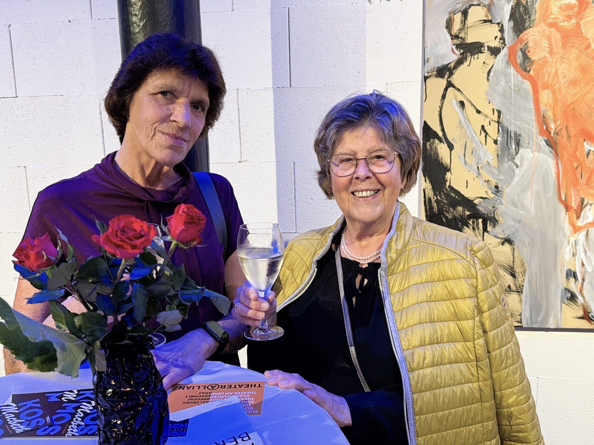 Monika Lackner und Ingrid Andergassen.