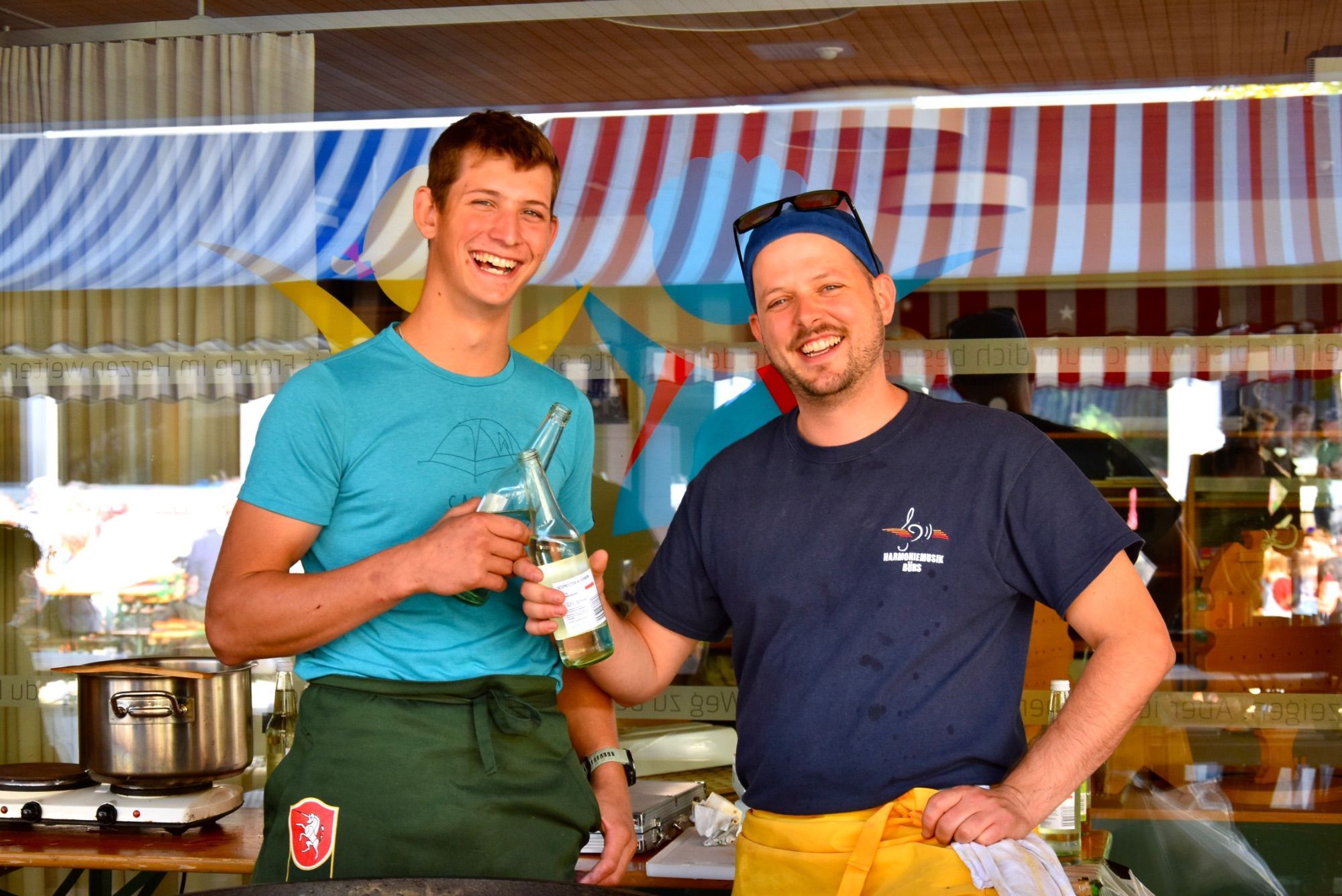 Matthias Jäger und Richard Butzerin.