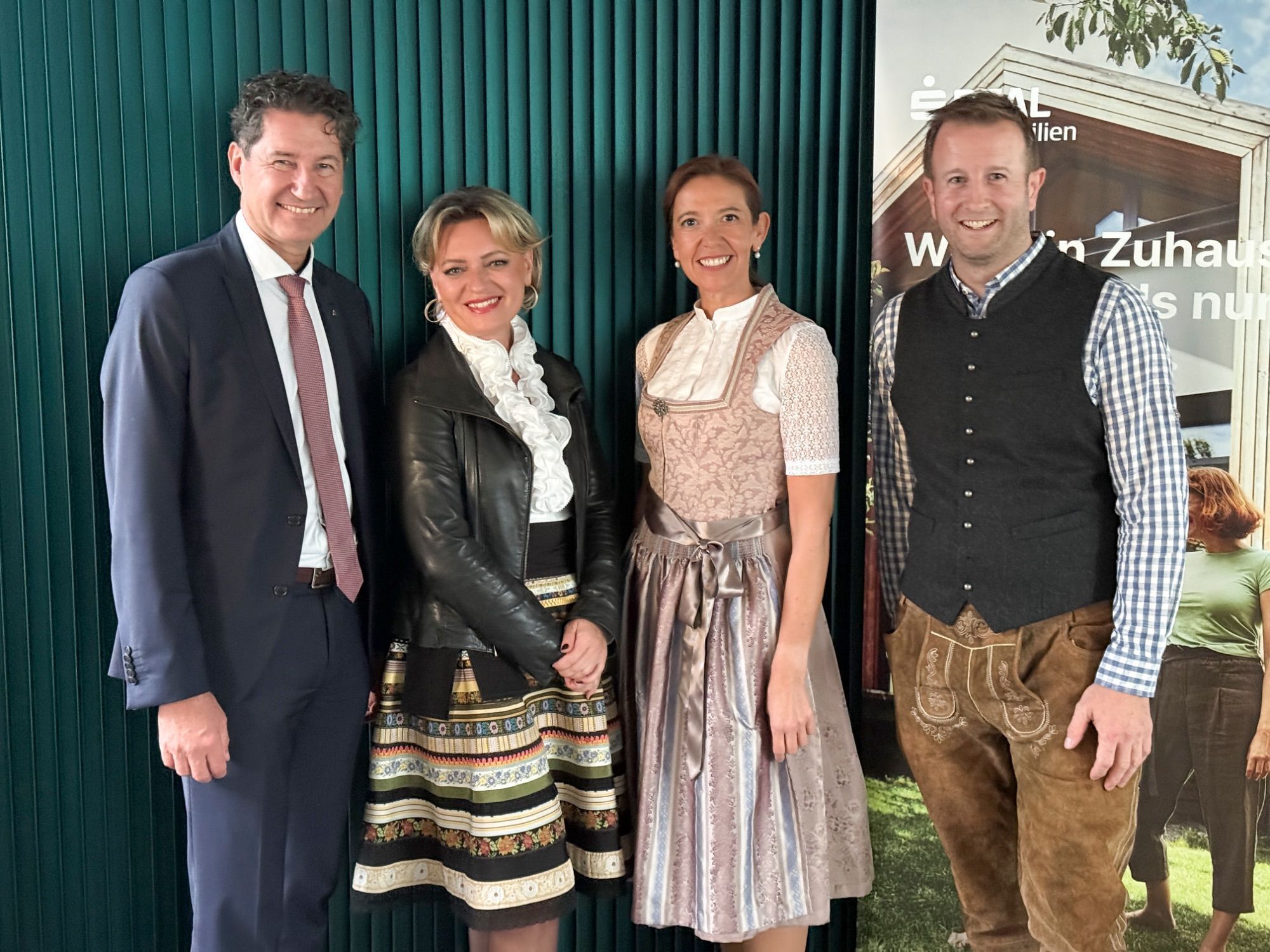 Harald Giesinger, Marina Feurstein, Martina Hirsch und Christian Hagspiel