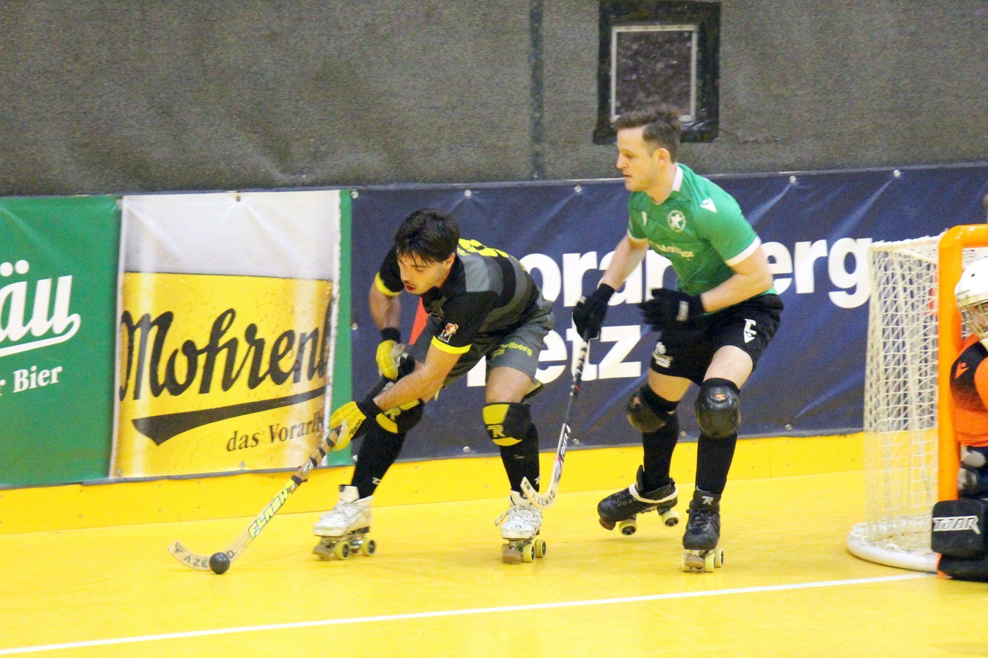 Mit viel Tempo und Einsatz lieferten sich Dornbirn und Vordemwald ein intensives Duell in der Stadthalle.