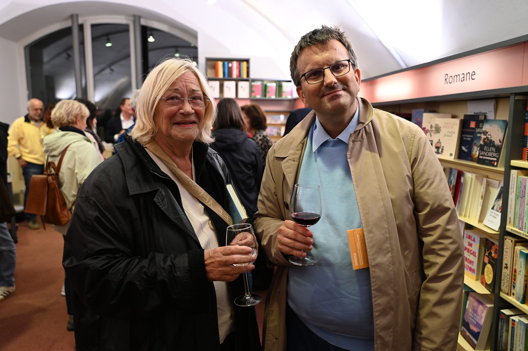 Margot und Wolfgang Saur stimmten dem Gehörten gerne zu.