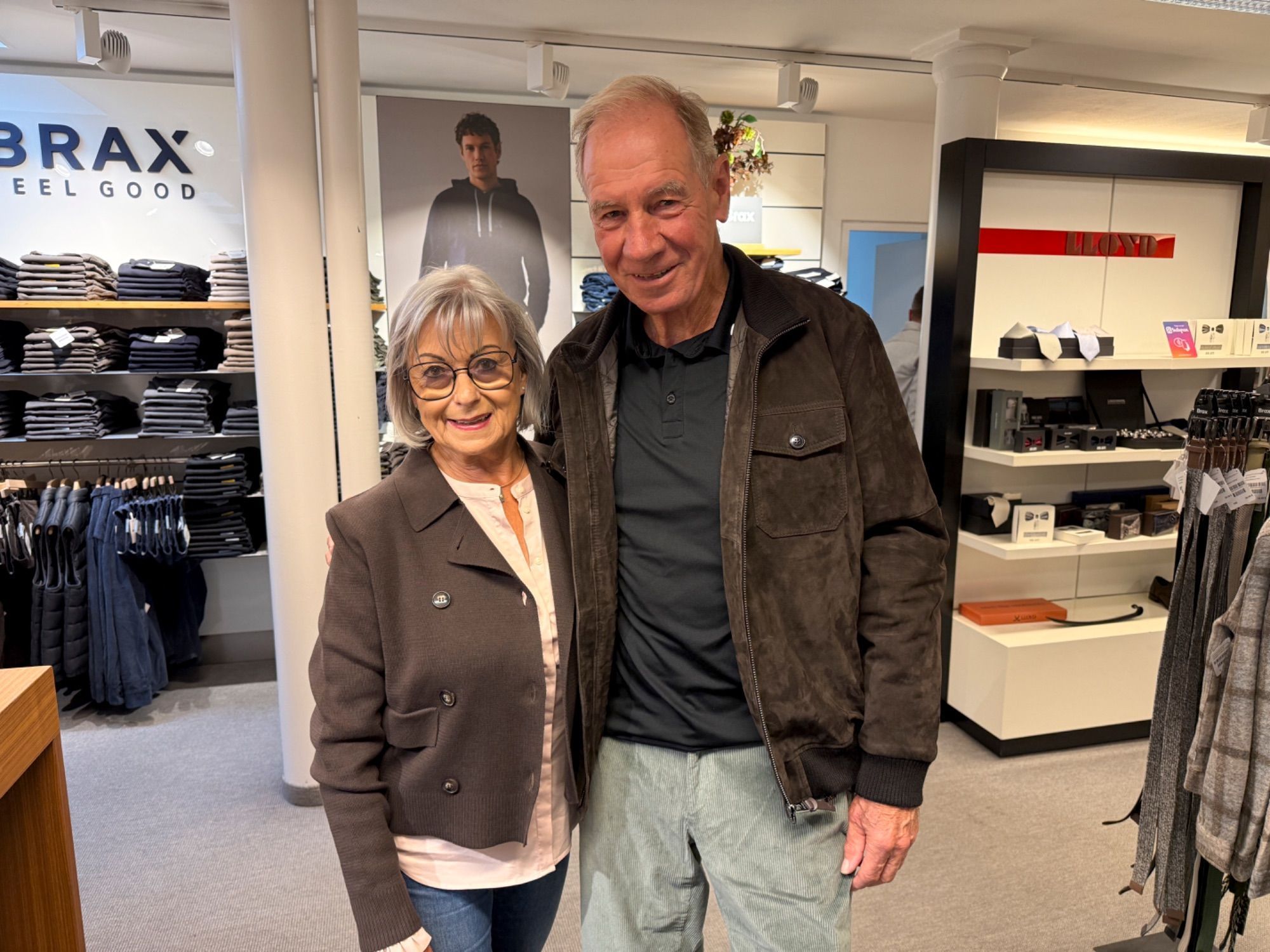Hildegard Wirth und Bernhard Schertler wurden beide fündig