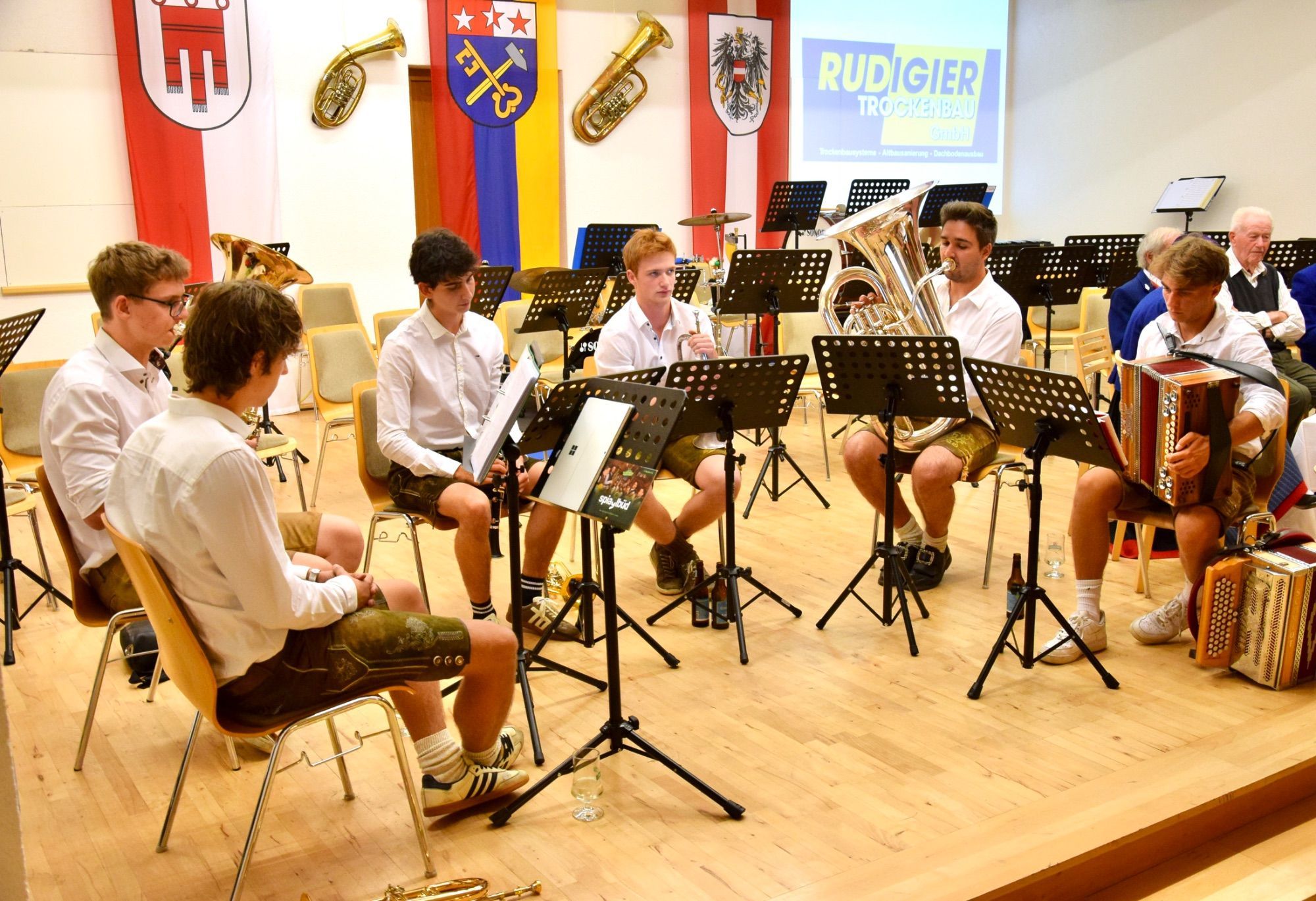 Silbertal feierte seine Bürgermusik